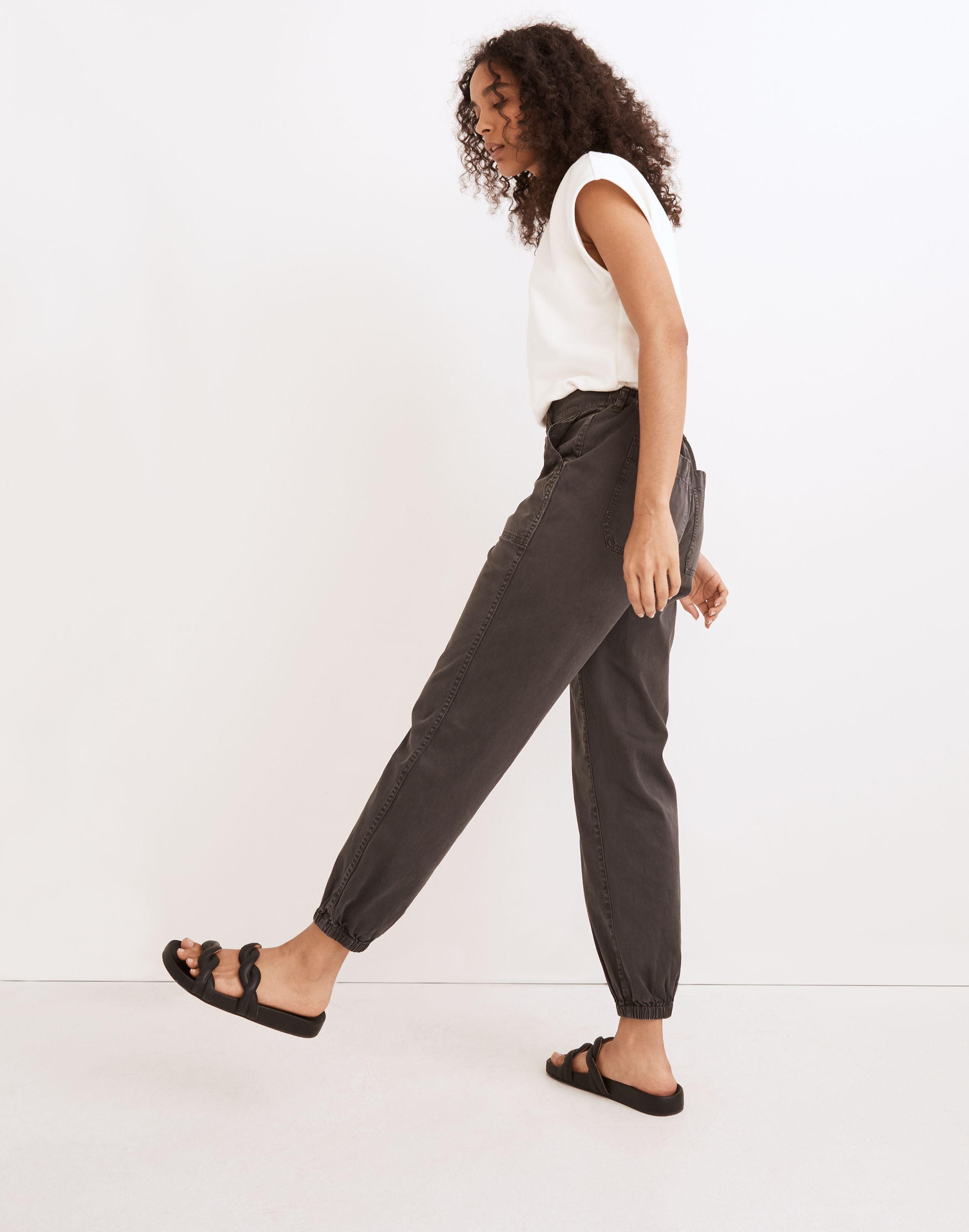 Griff Pull-On Tapered Fatigue Cargo Pants | Madewell