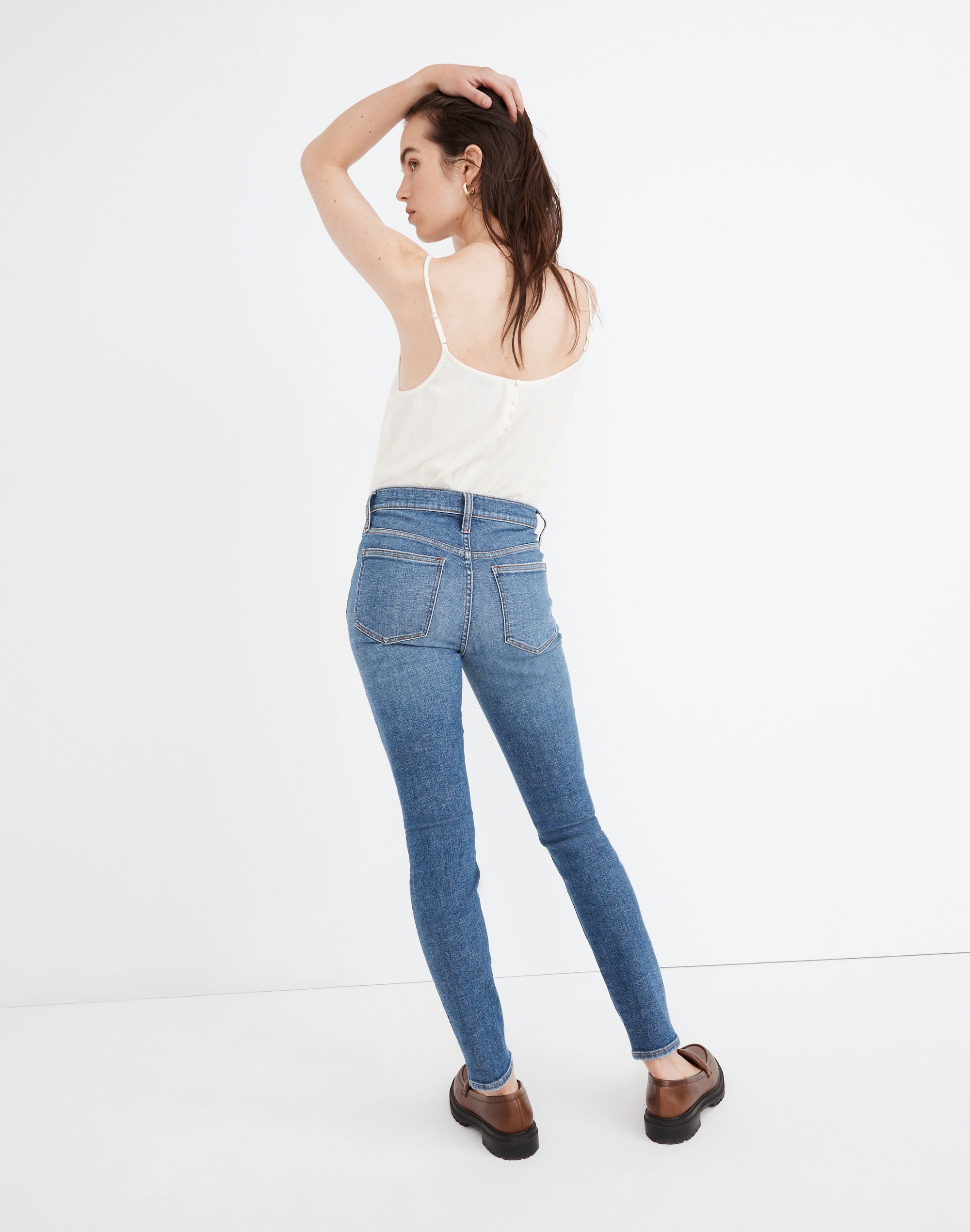 9" Mid-Rise Skinny Jeans Heathfield Wash | Madewell