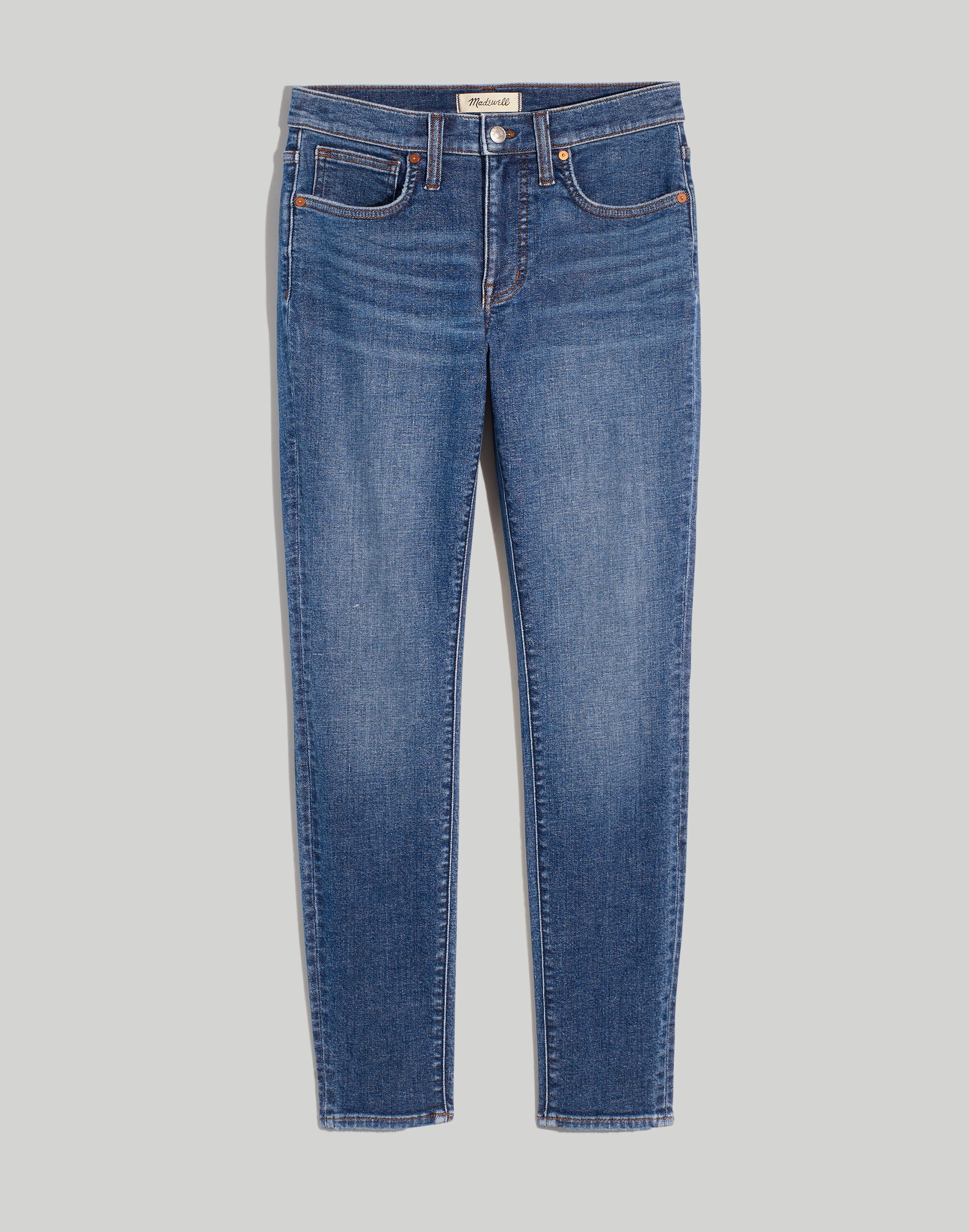 9" Mid-Rise Skinny Jeans Heathfield Wash | Madewell