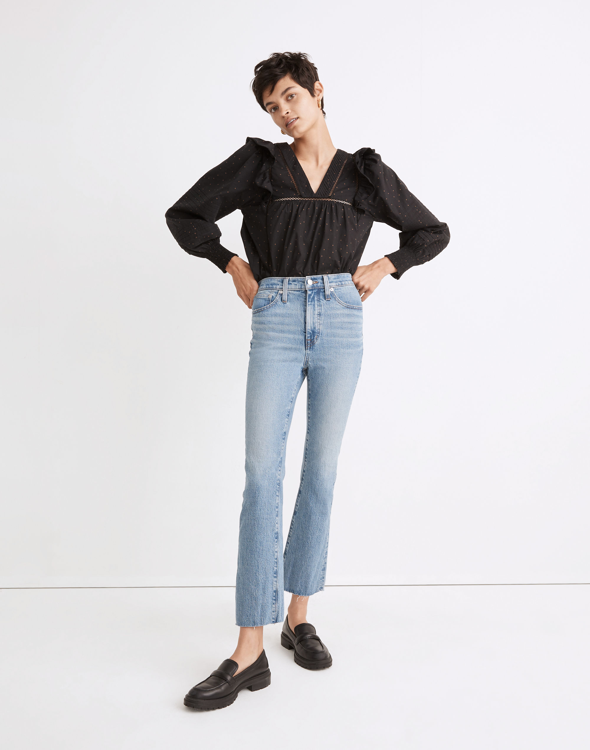 How to Style It: Cropped Flare Jeans - Merrick's Art