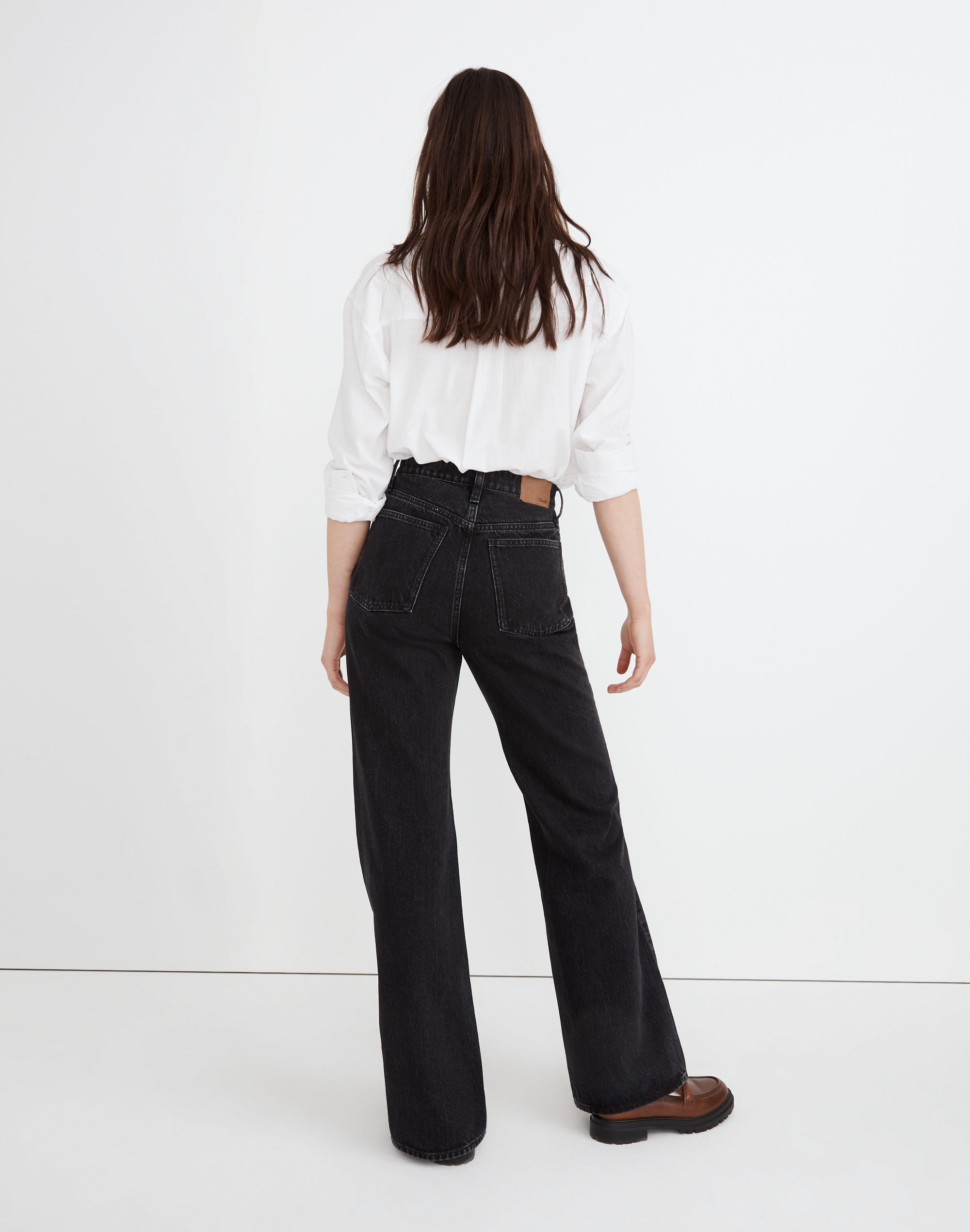 Baggy Flare Jeans Lunar Wash | Madewell