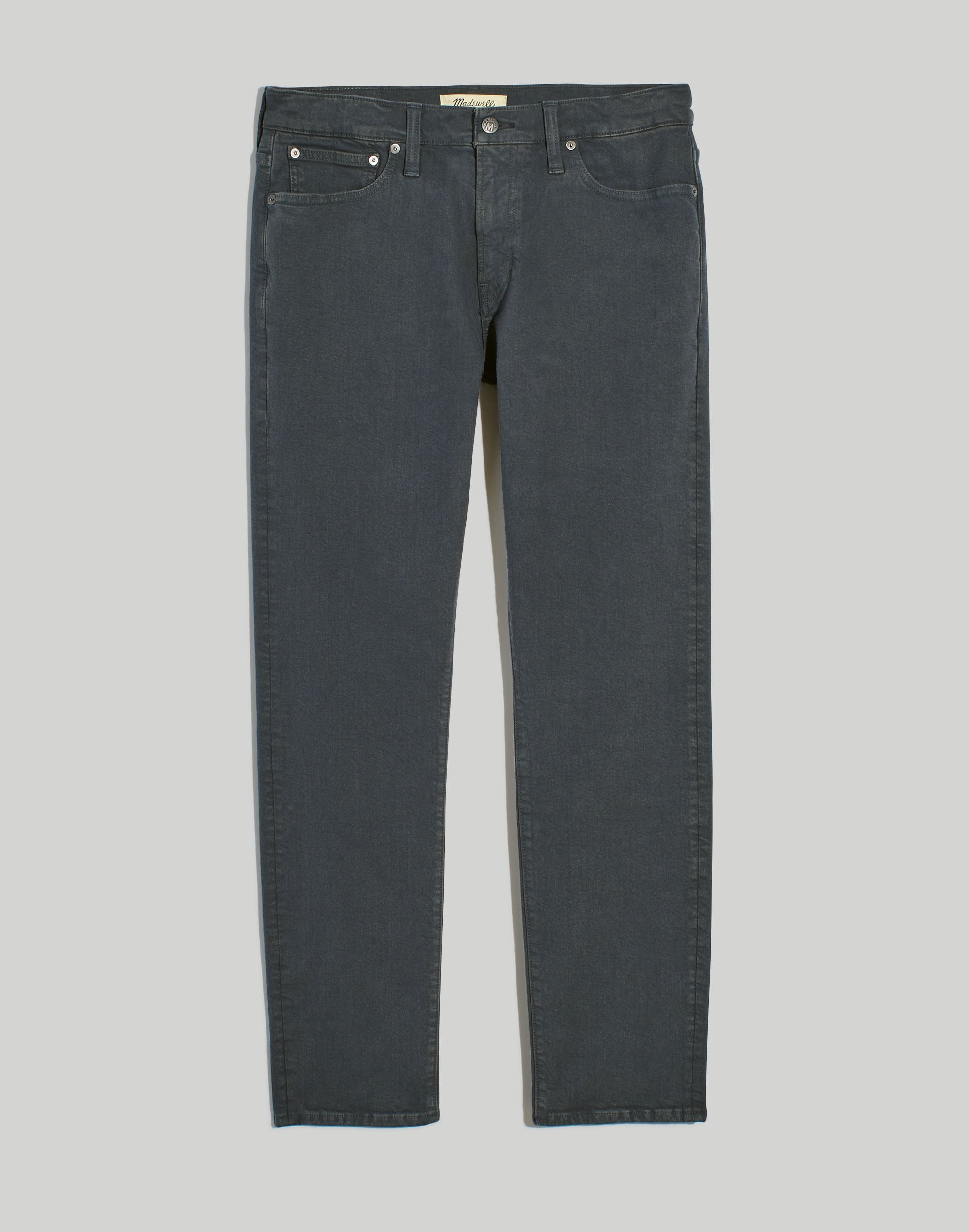 Garment-Dyed Slim Jeans