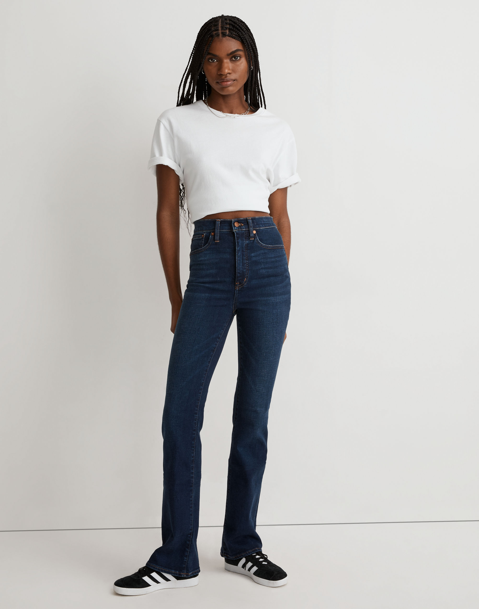 Tall Skinny Flare Jeans in Colleton Wash