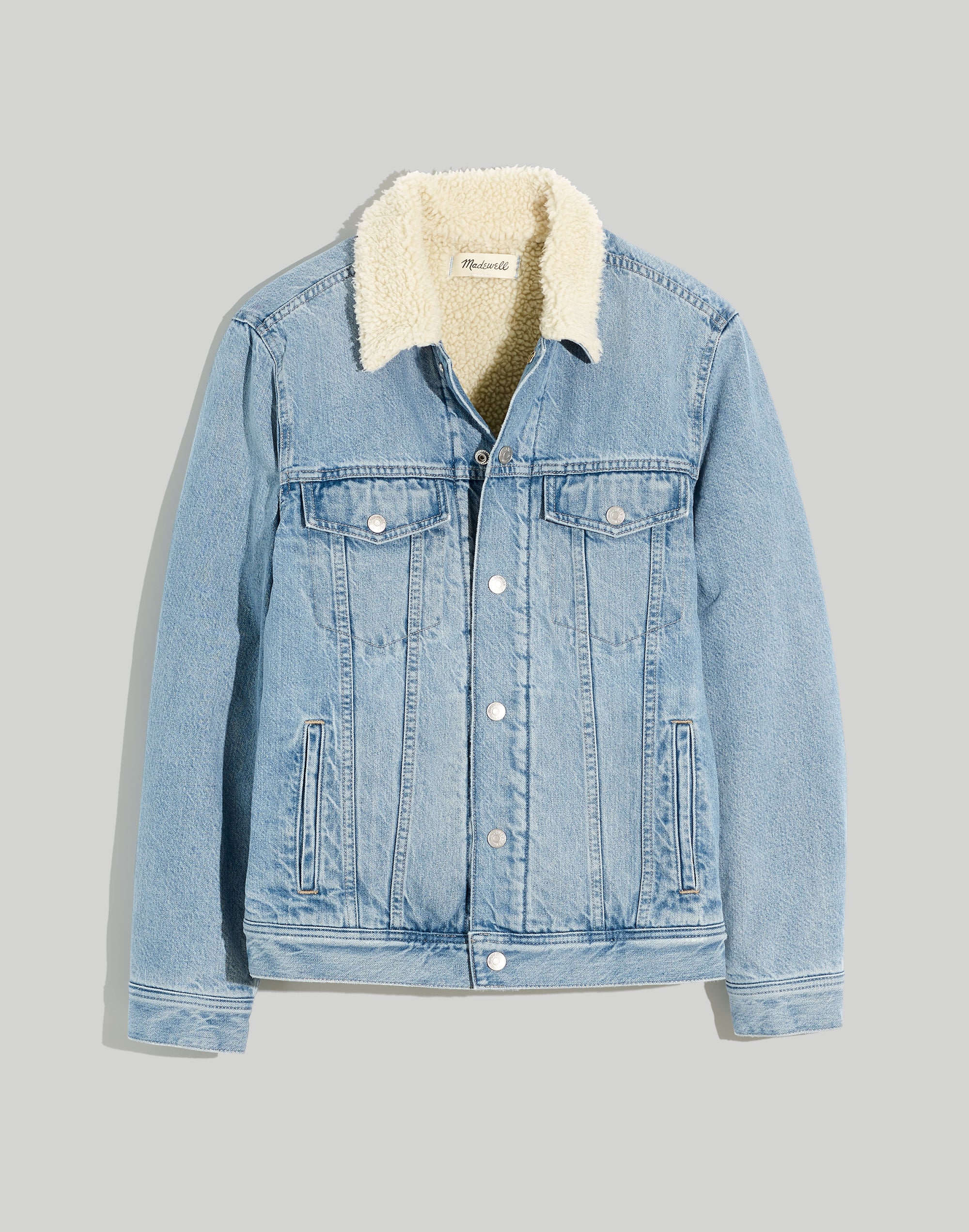 Sherpa Classic Jean Jacket in Altman Wash | Madewell