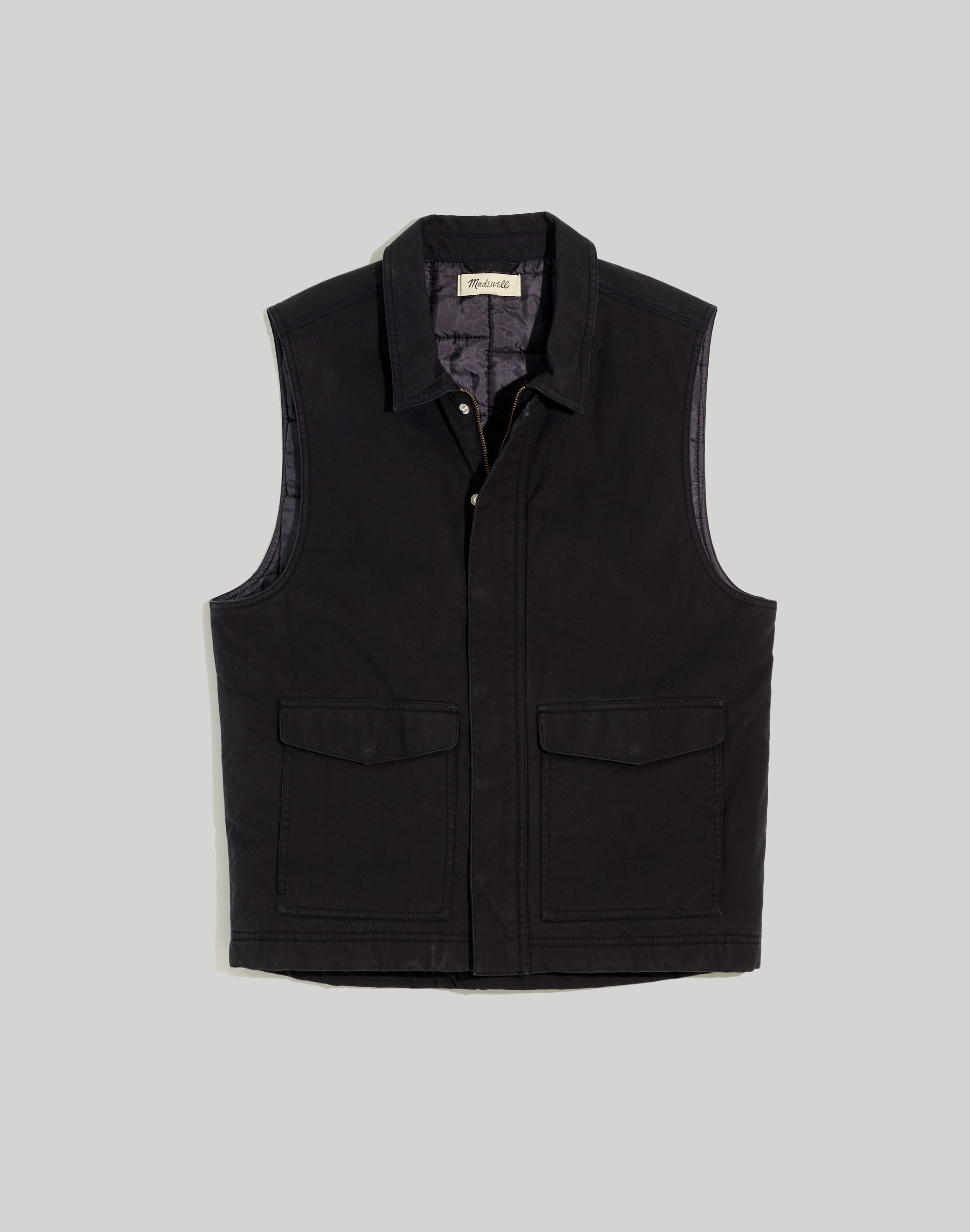 Waxed Canvas Vest | Madewell