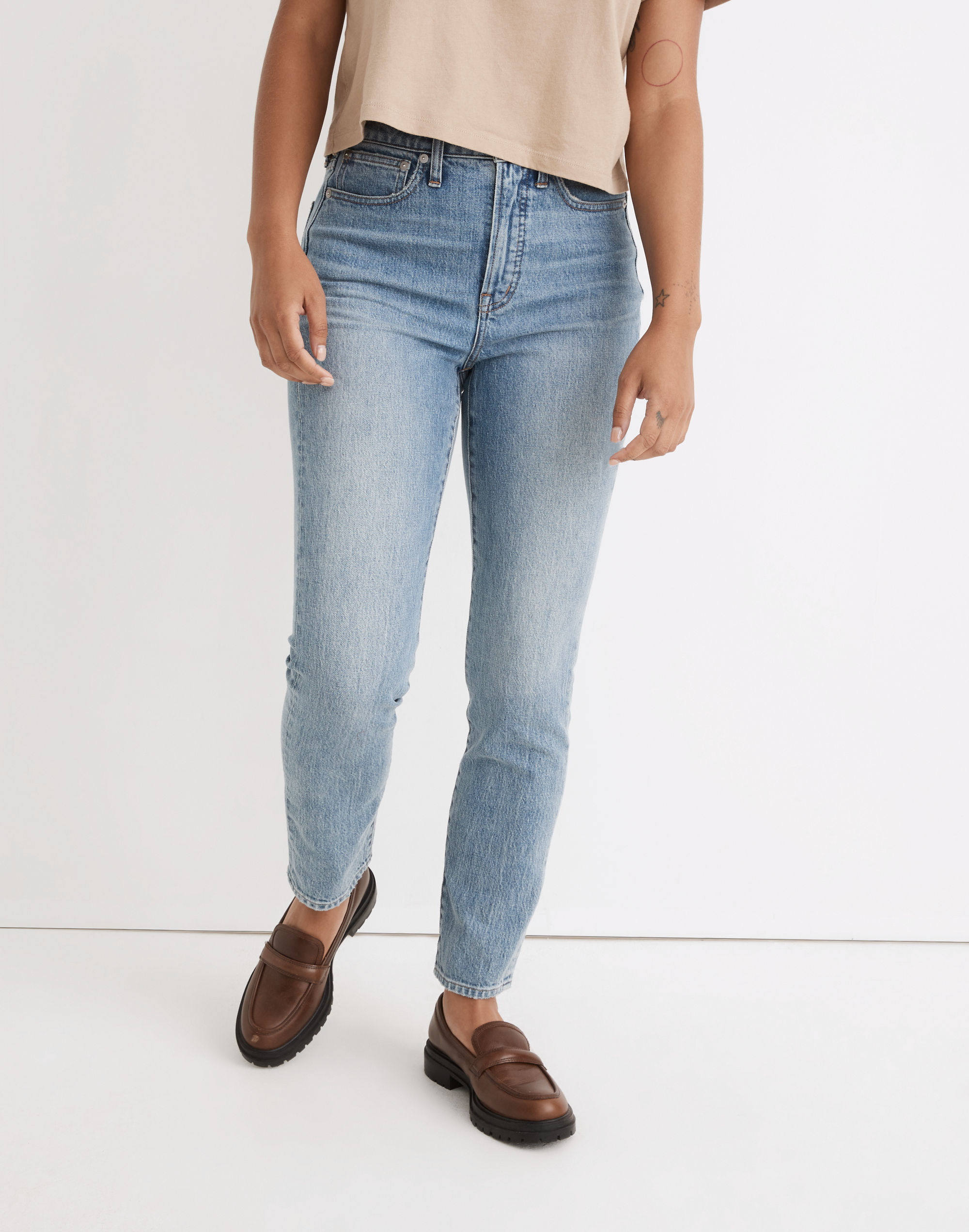 The Petite Curvy Perfect Vintage Jean Heathcote Wash | Madewell