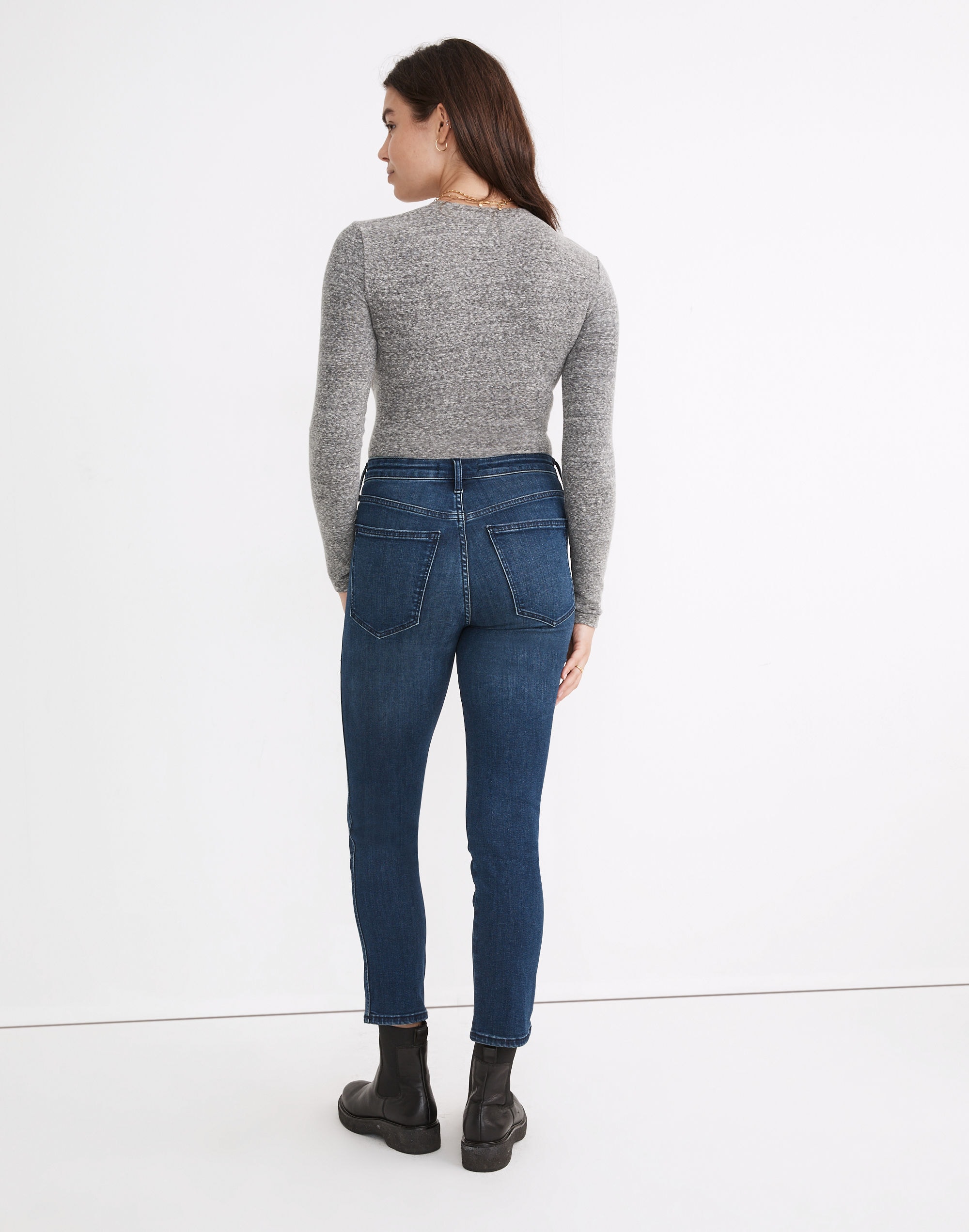 Curvy Stovepipe Jeans in Dahill Wash | Madewell