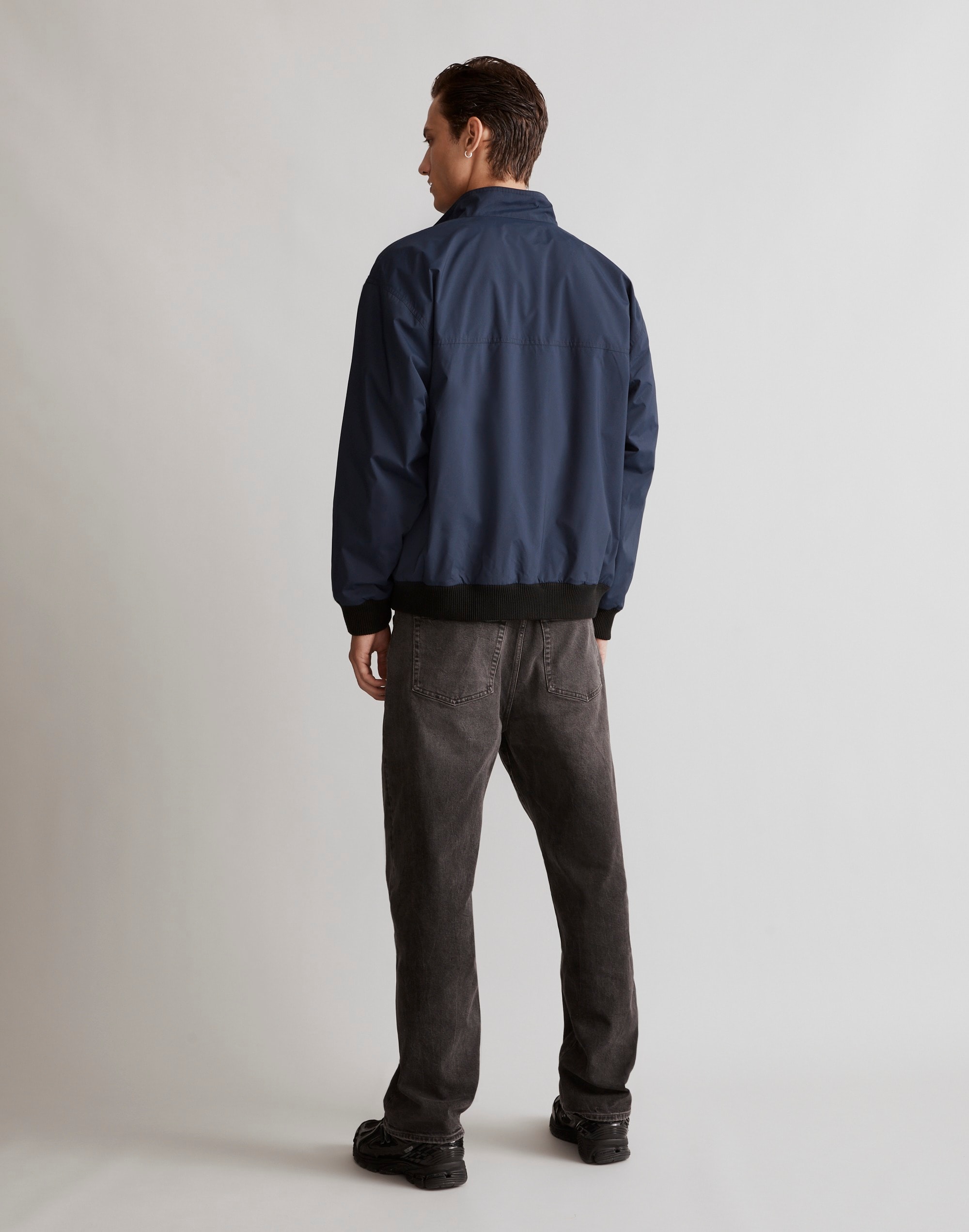 Fleece-Lined Bomber Jacket | Madewell