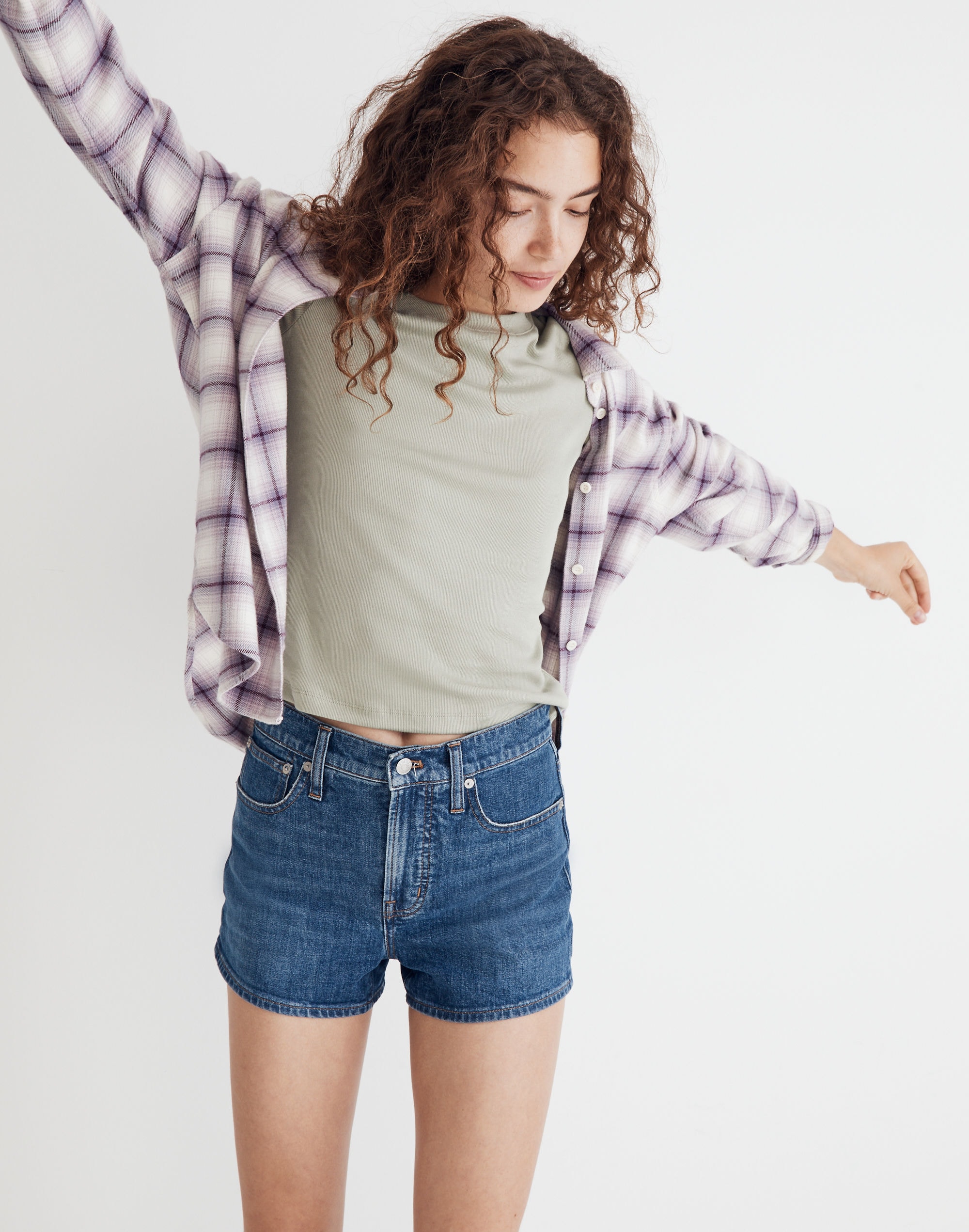 The Perfect Jean Short Corson Wash | Madewell