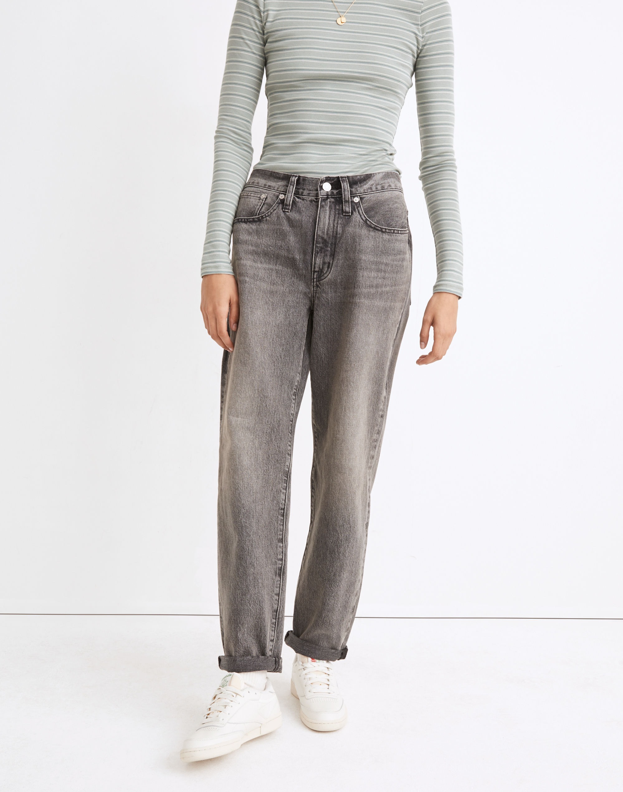 The Slouchy Boyjean in Glennbay Wash | Madewell