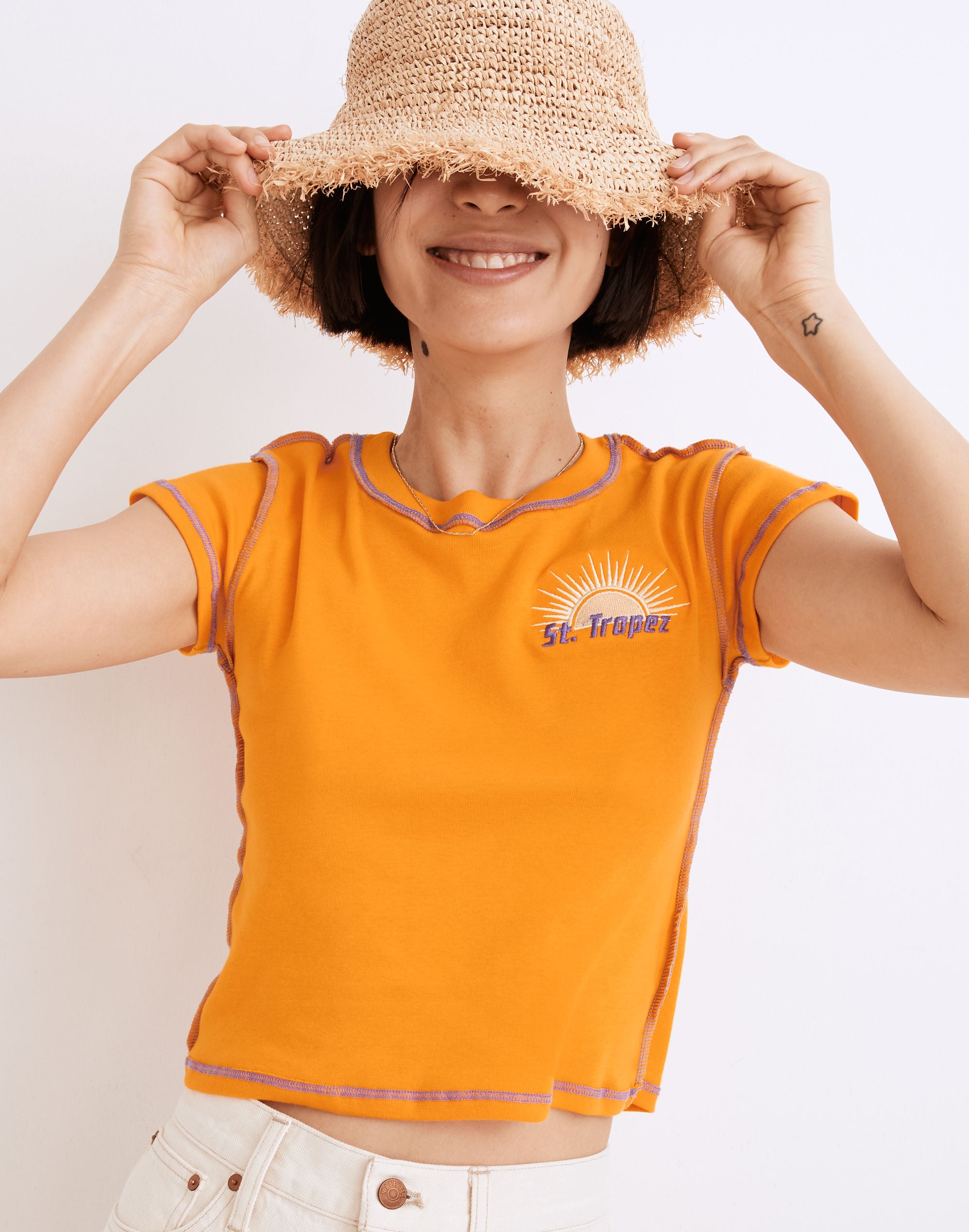 Madewell x Made Some Souvenirs St. Tropez Graphic Tee | Madewell