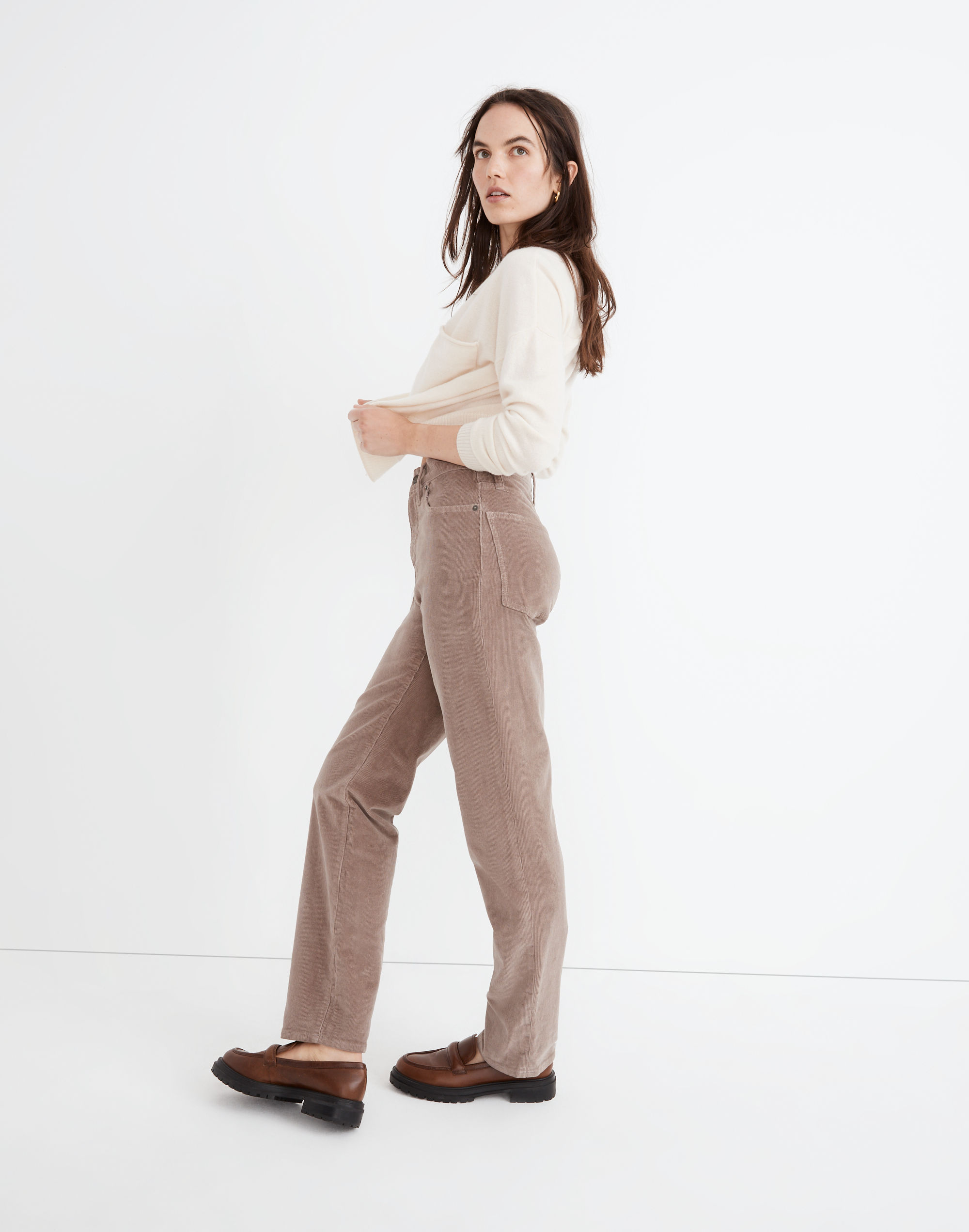 The Petite Perfect Vintage Straight Jean: Corduroy Edition