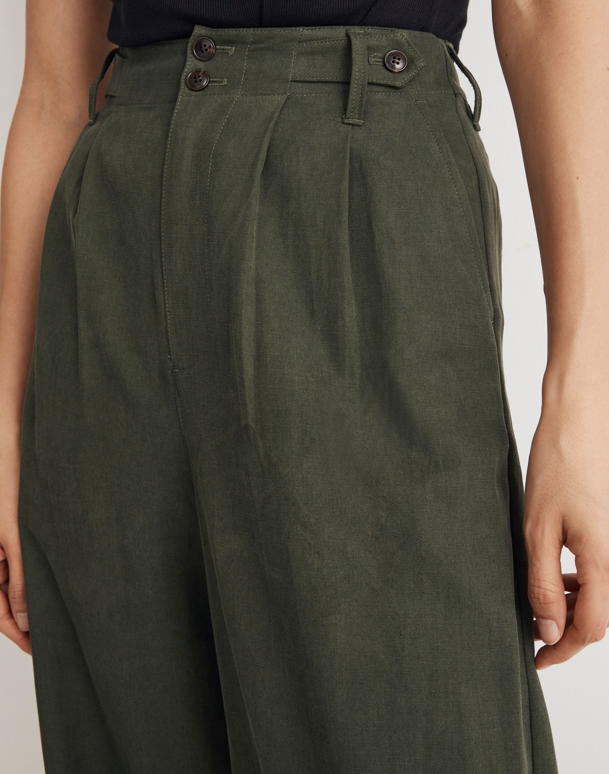 The Petite Harlow Wide-Leg Pant | Madewell