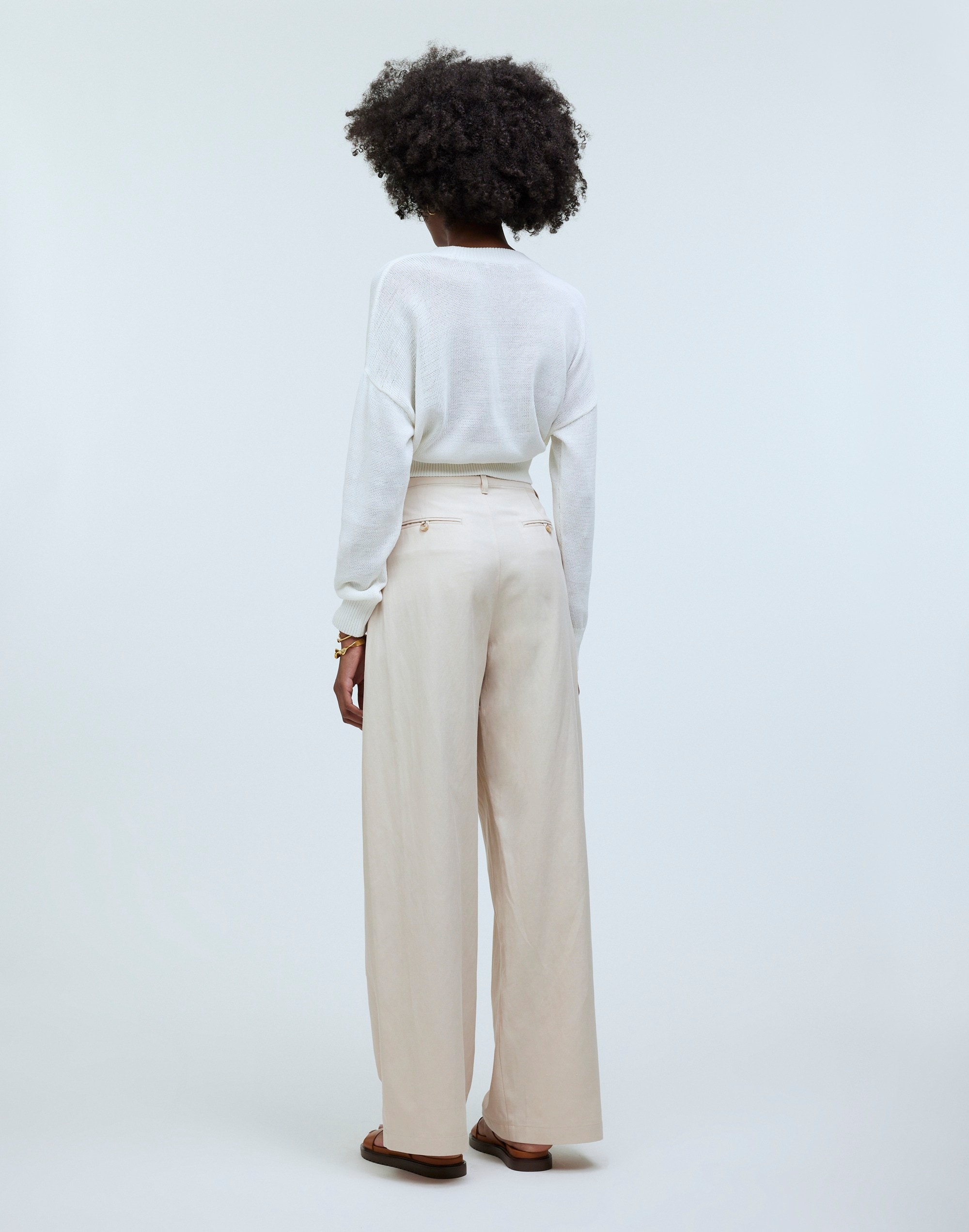 The Petite Harlow Wide-Leg Pant | Madewell