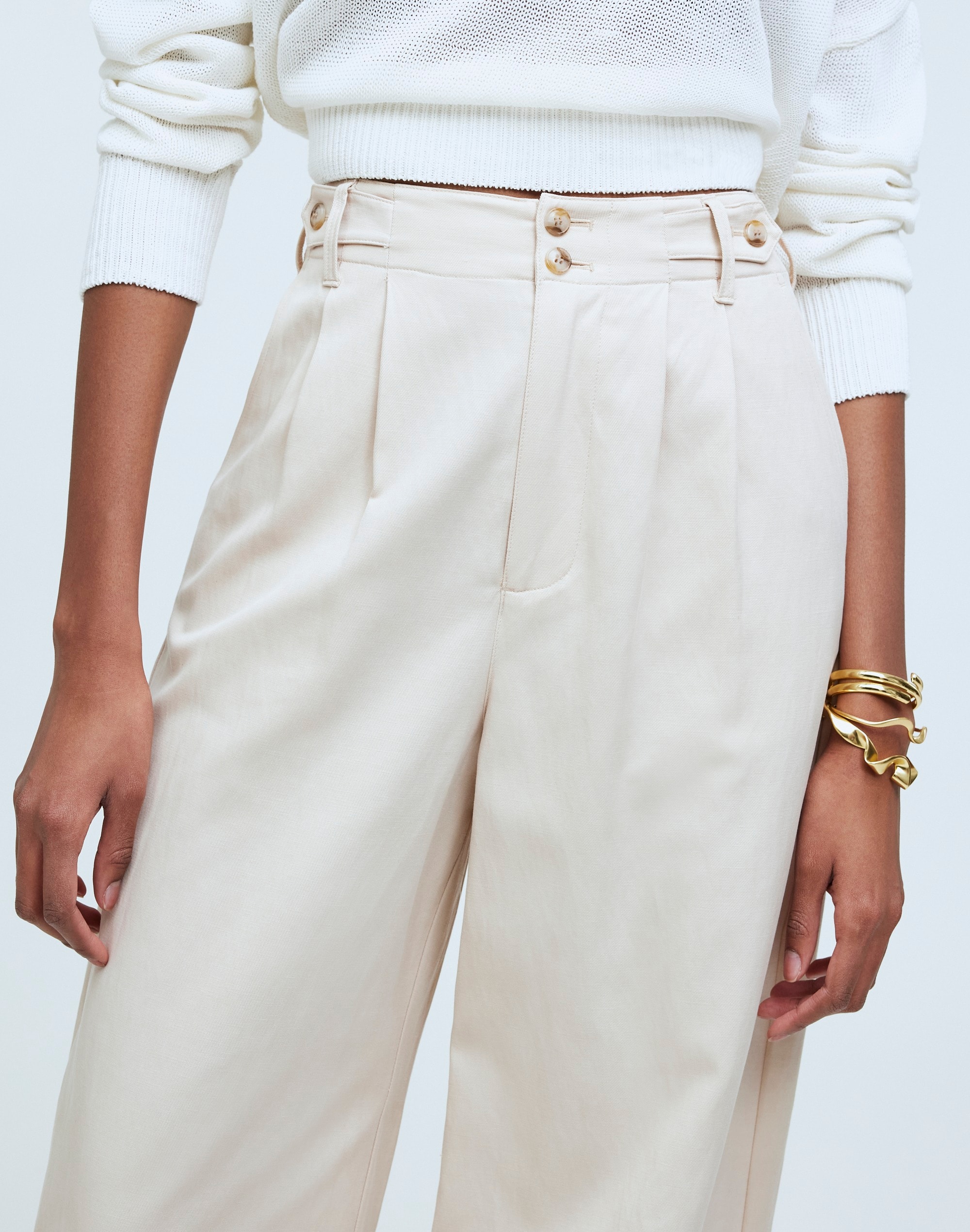 The Petite Harlow Wide-Leg Pant | Madewell