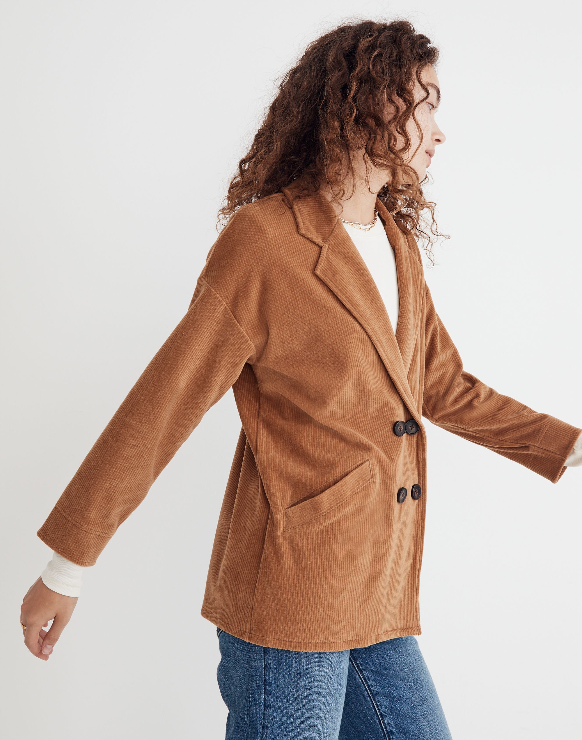 Knit Corduroy Redford Blazer | Madewell