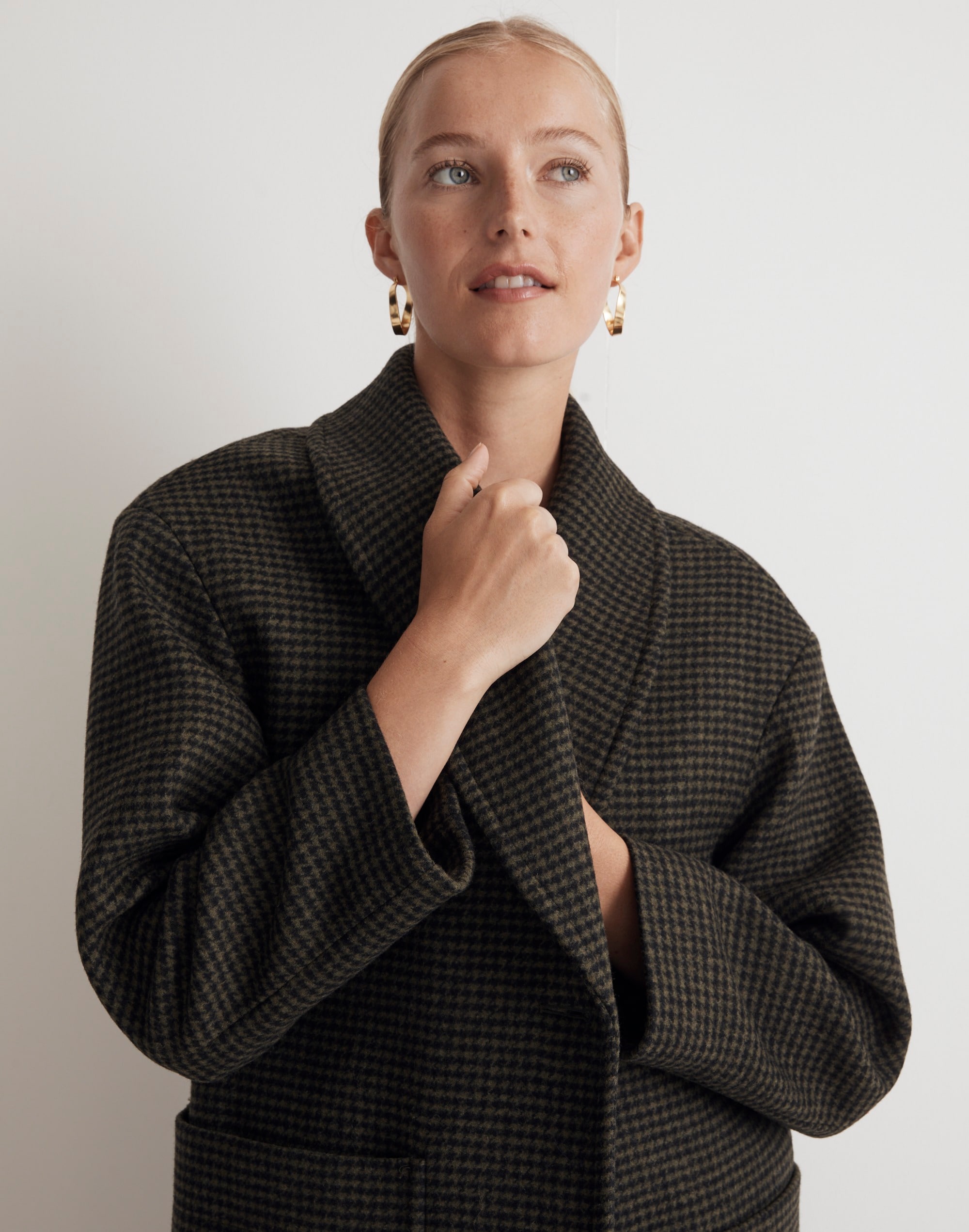 The Carlton Coat Houndstooth