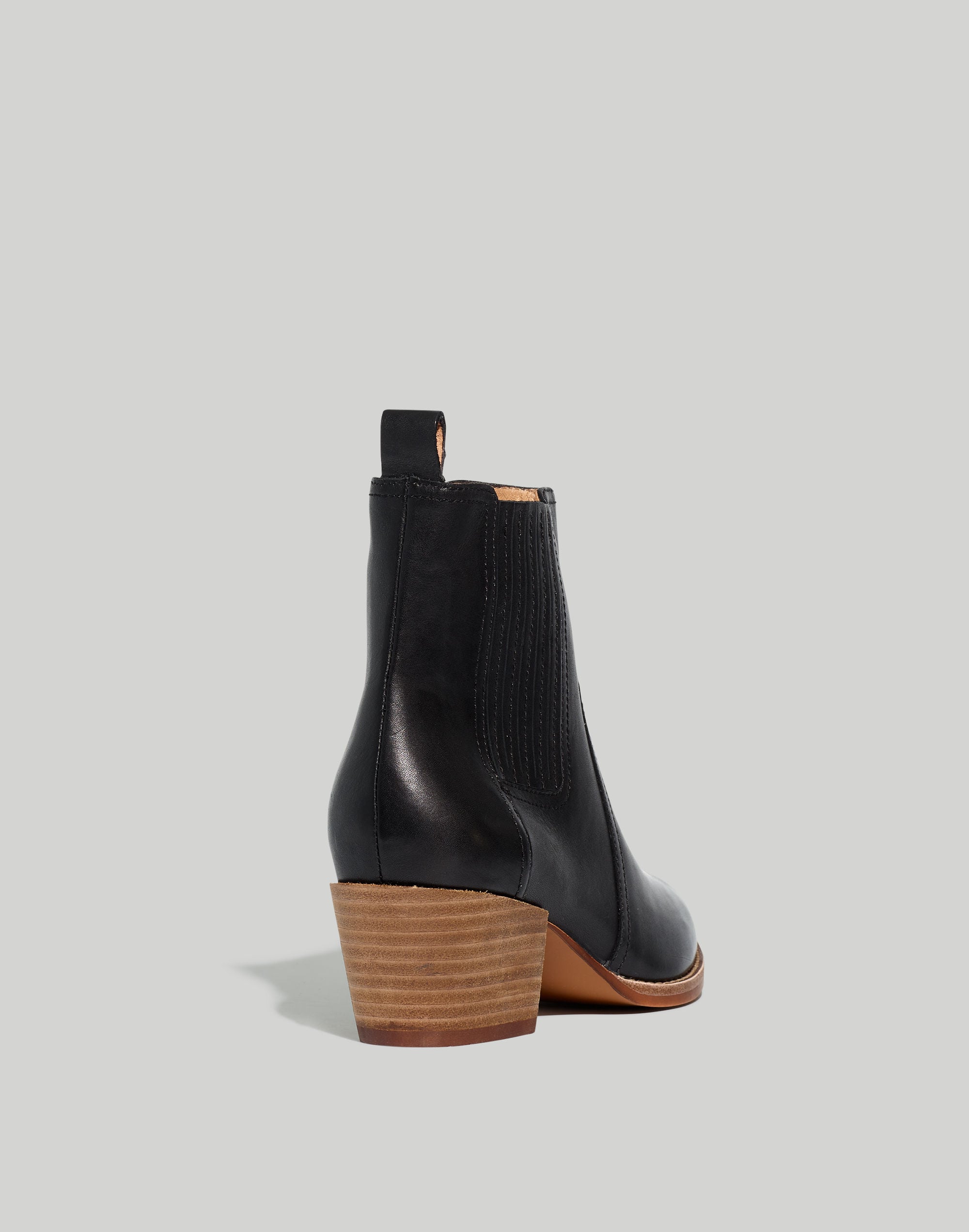 The Western Ankle Boot in Leather | Madewell