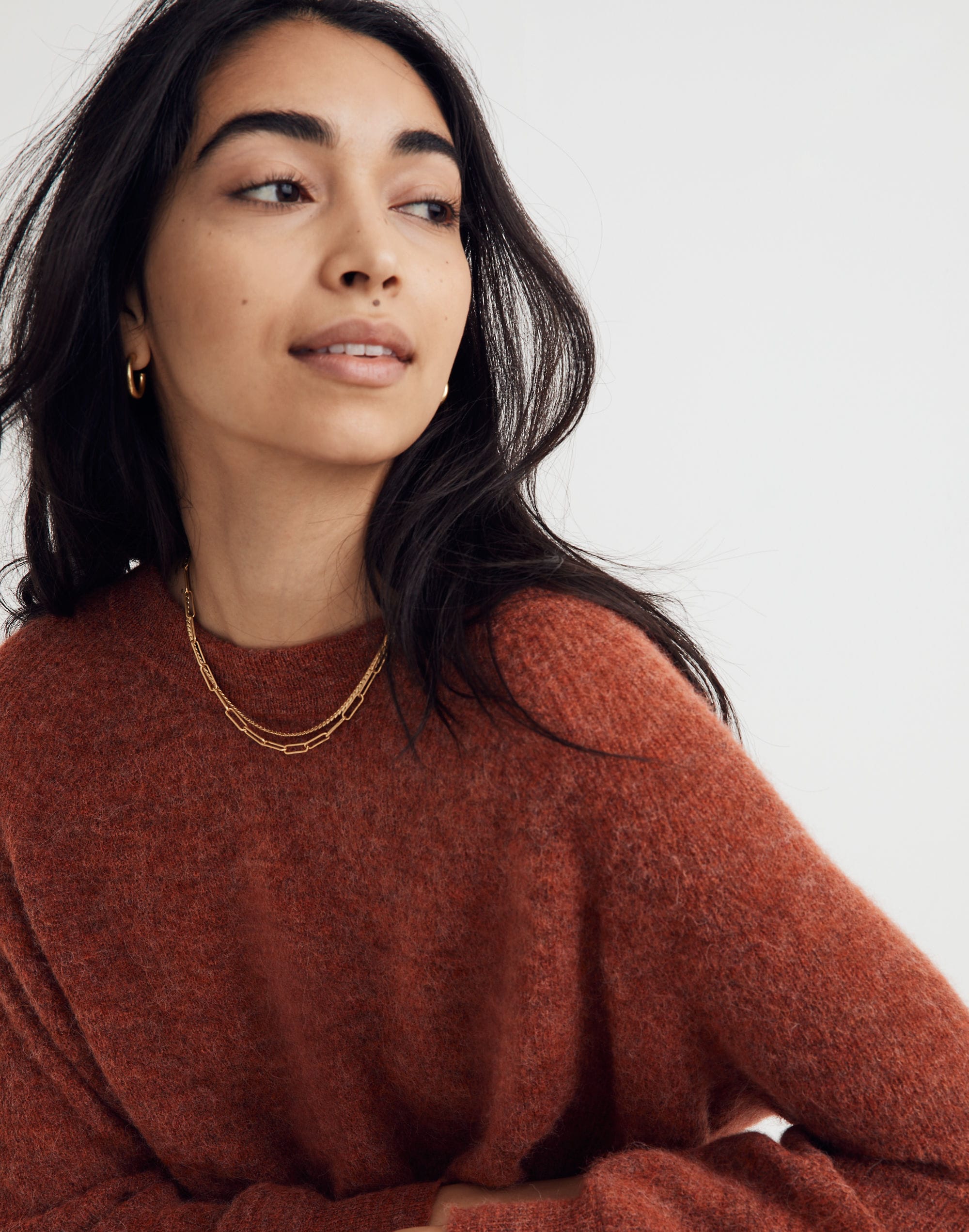 Elliston Crop Pullover Sweater | Madewell