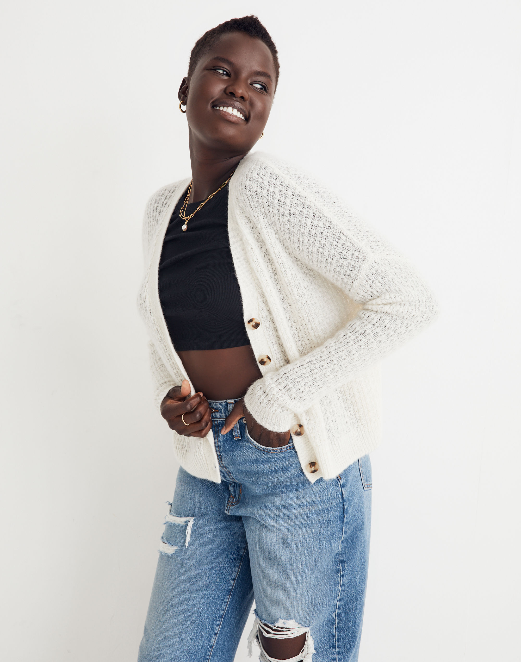 Mayfair Sweater Cardigan | Madewell