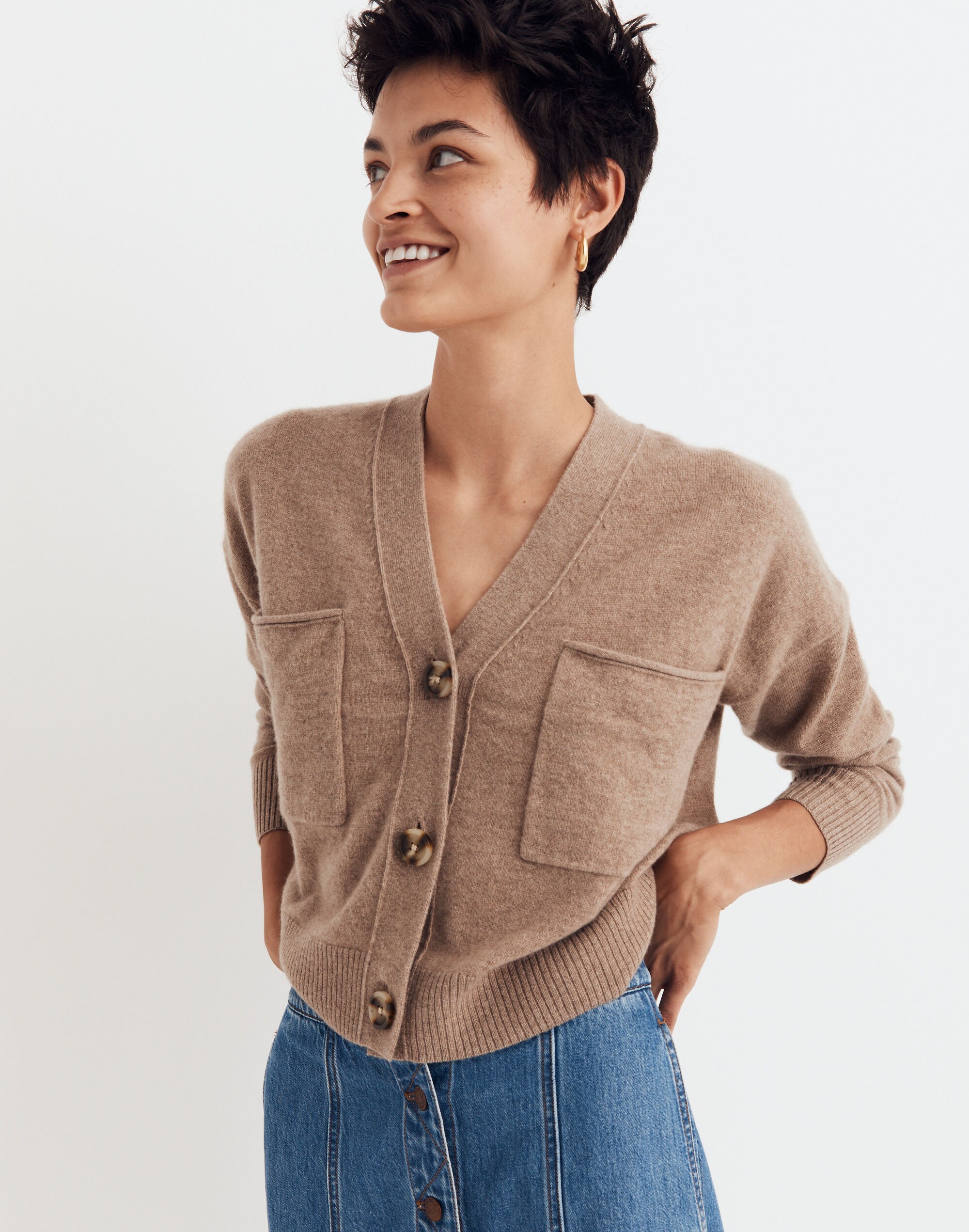 (Re)sponsible Cashmere Upton Cardigan Sweater | Madewell