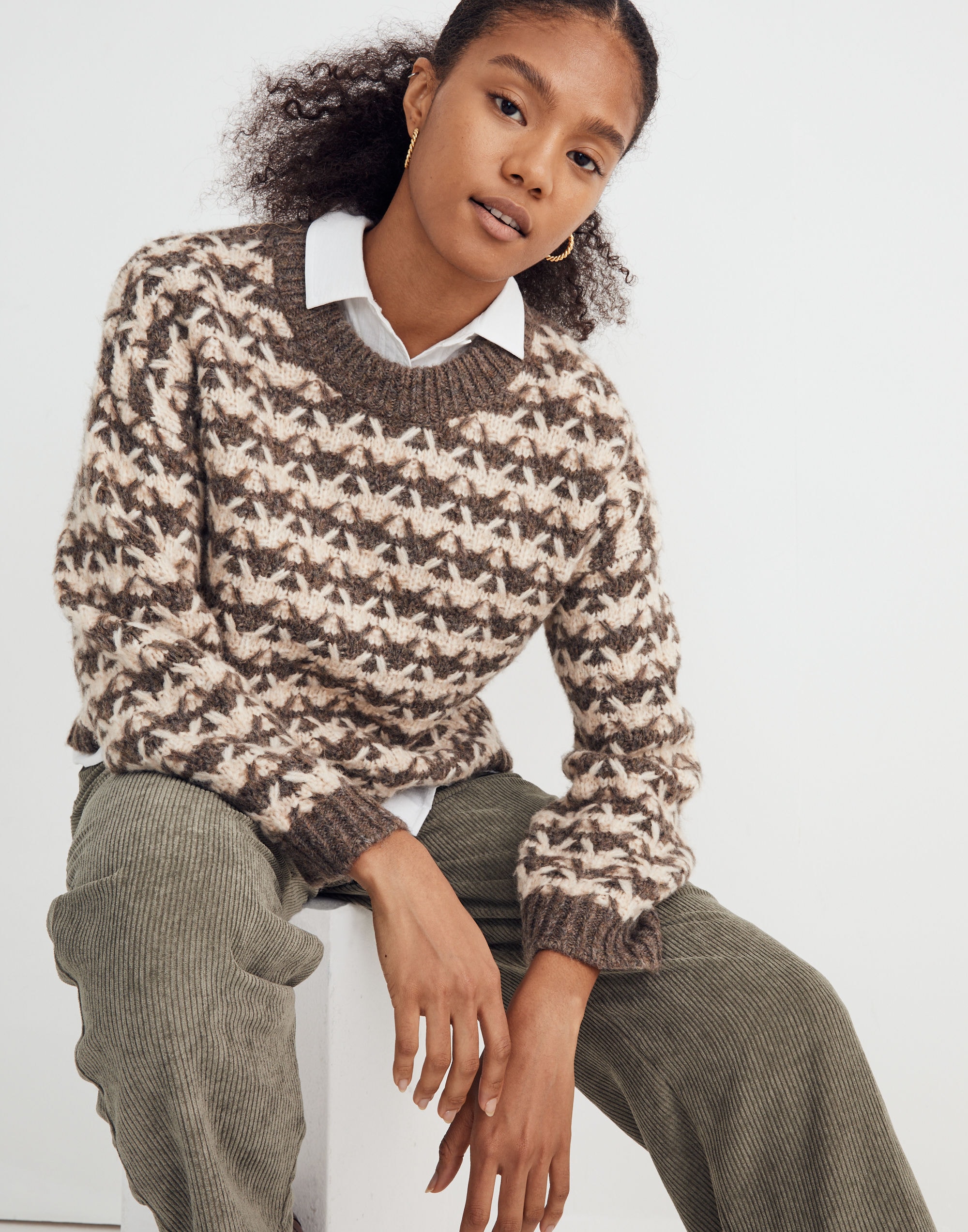 Aldridge Crop Pullover Sweater | Madewell