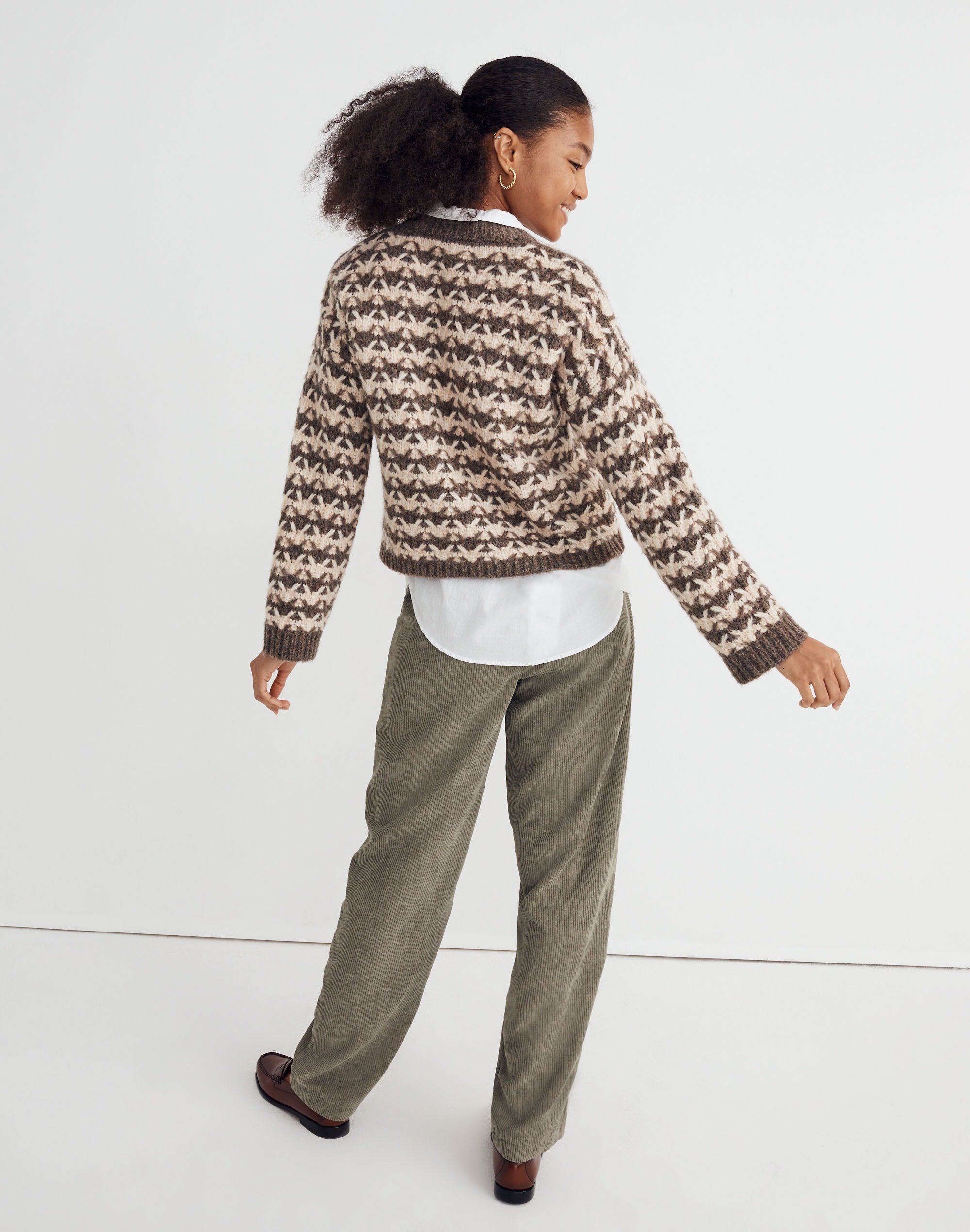 Aldridge Crop Pullover Sweater | Madewell