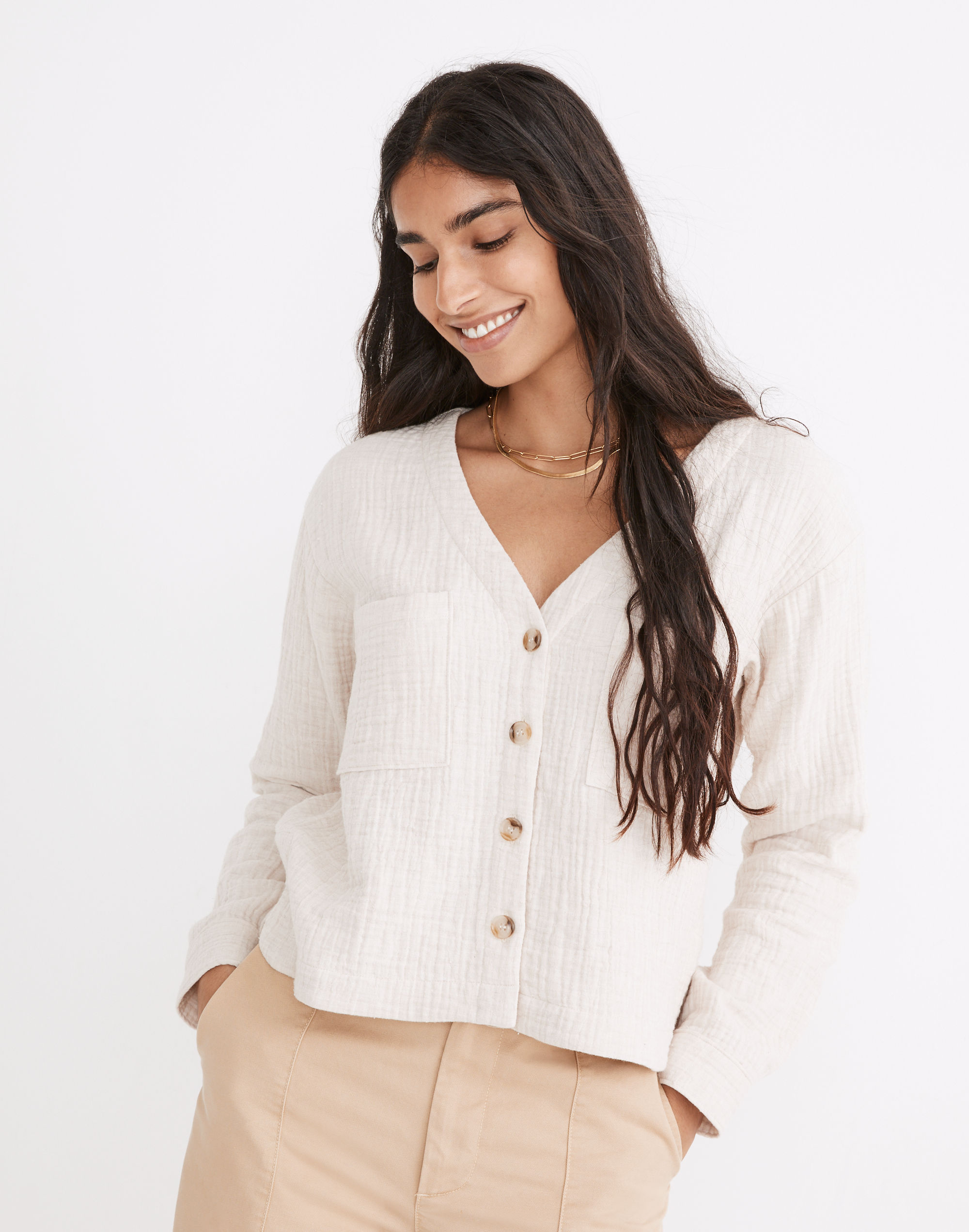 Lightspun Cardigan Top