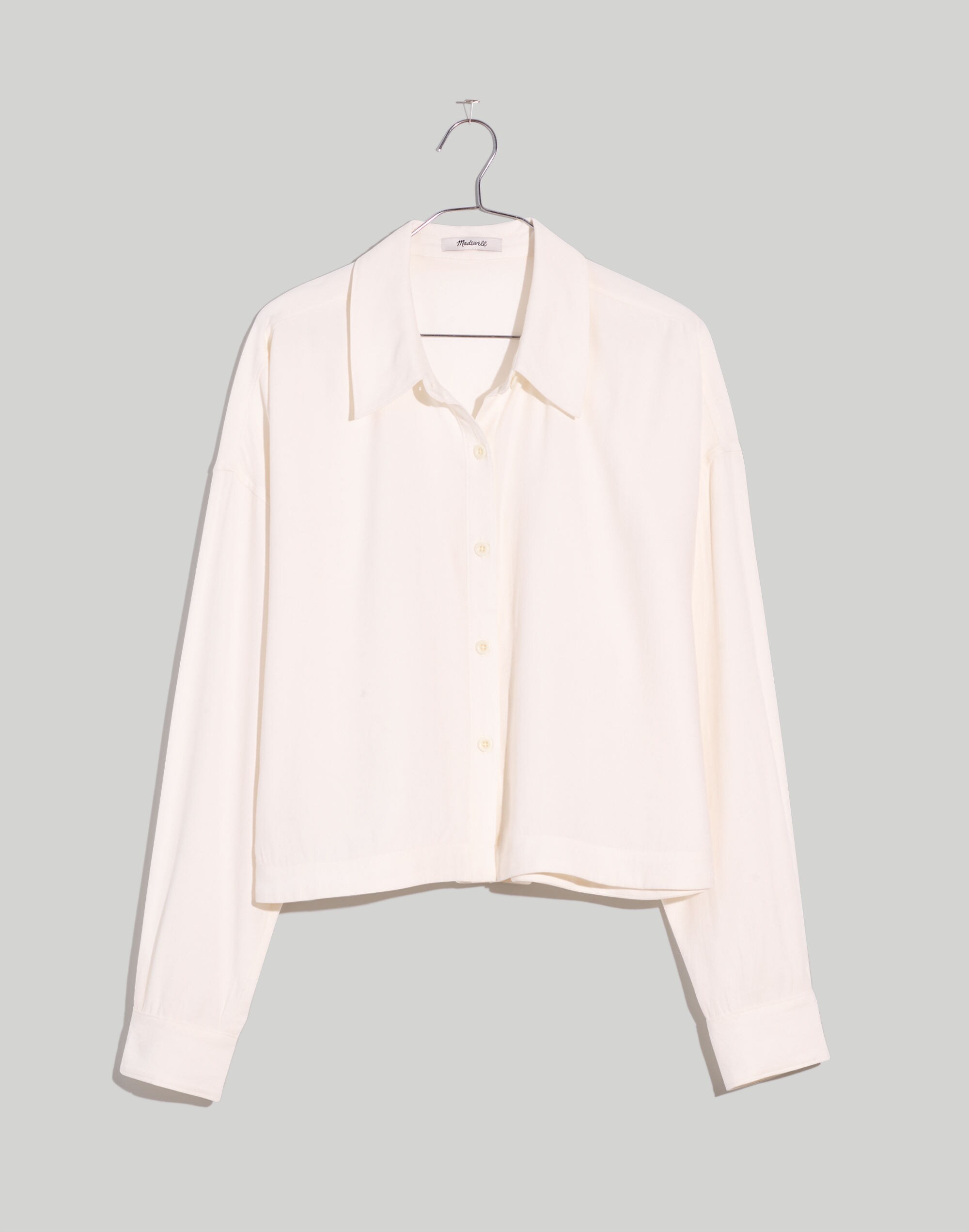 Lusterweave Hartfield Crop Shirt | Madewell