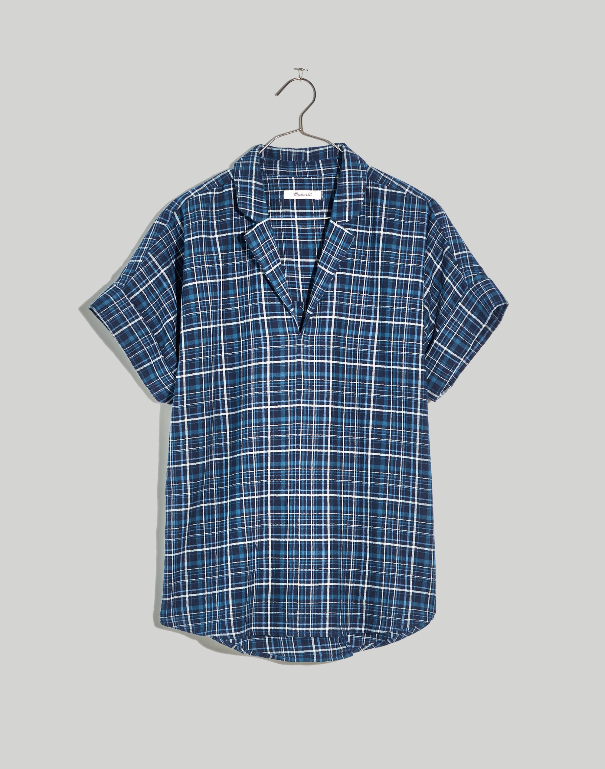 Swenson Popover Shirt in Morefield Plaid | Madewell