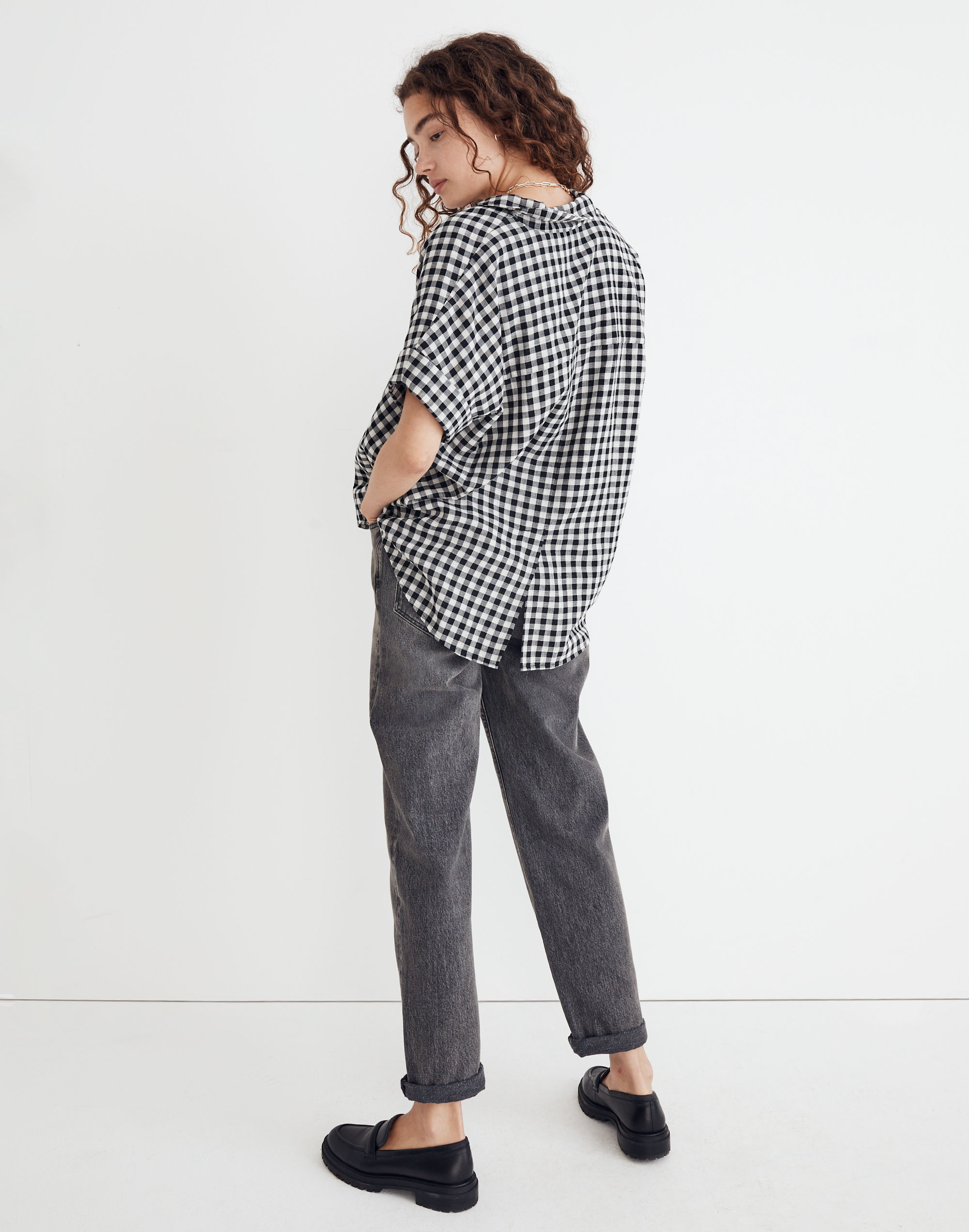 Swenson Popover Shirt in Double-Faced Gingham | Madewell