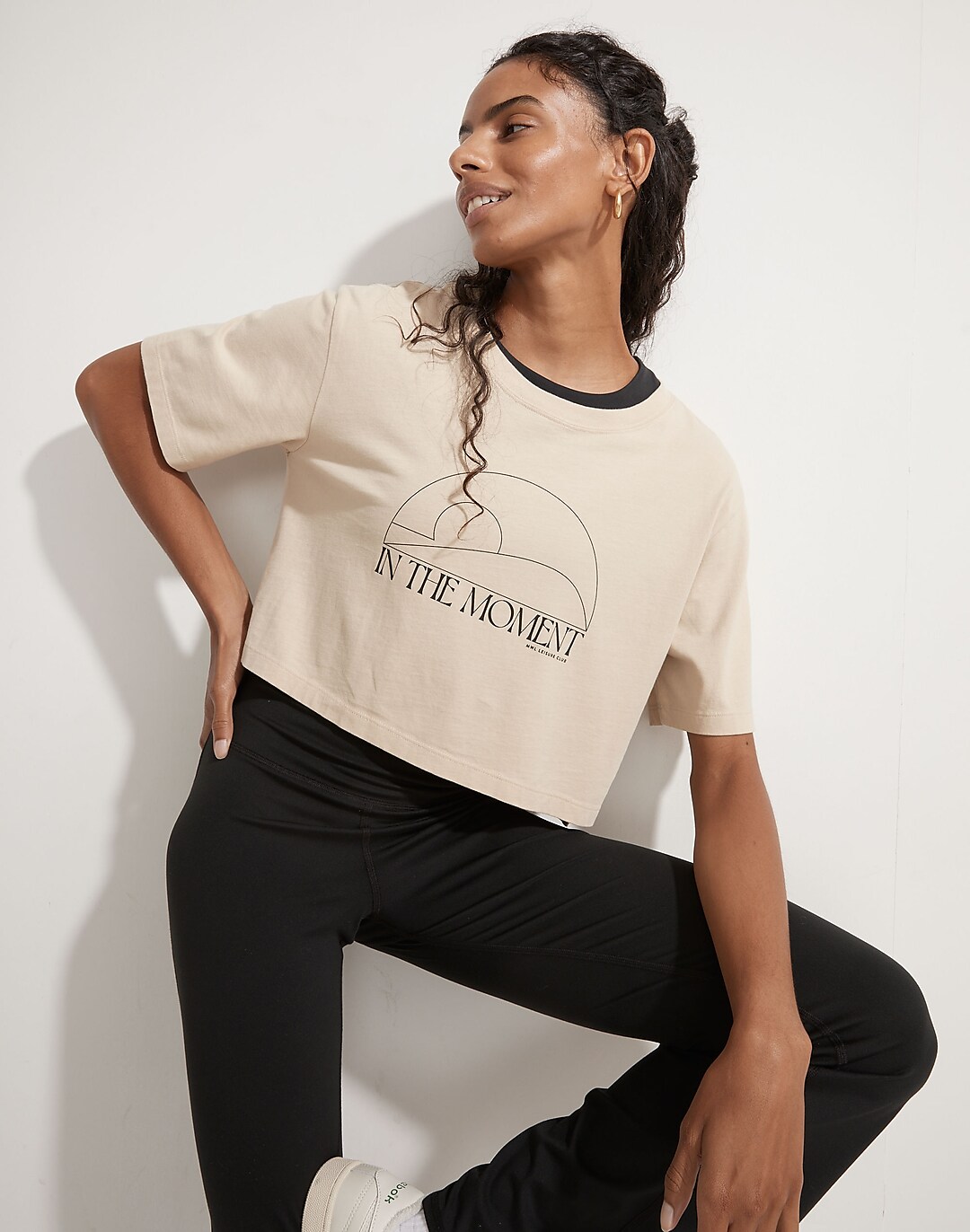 MWL In the Moment Crop Tee