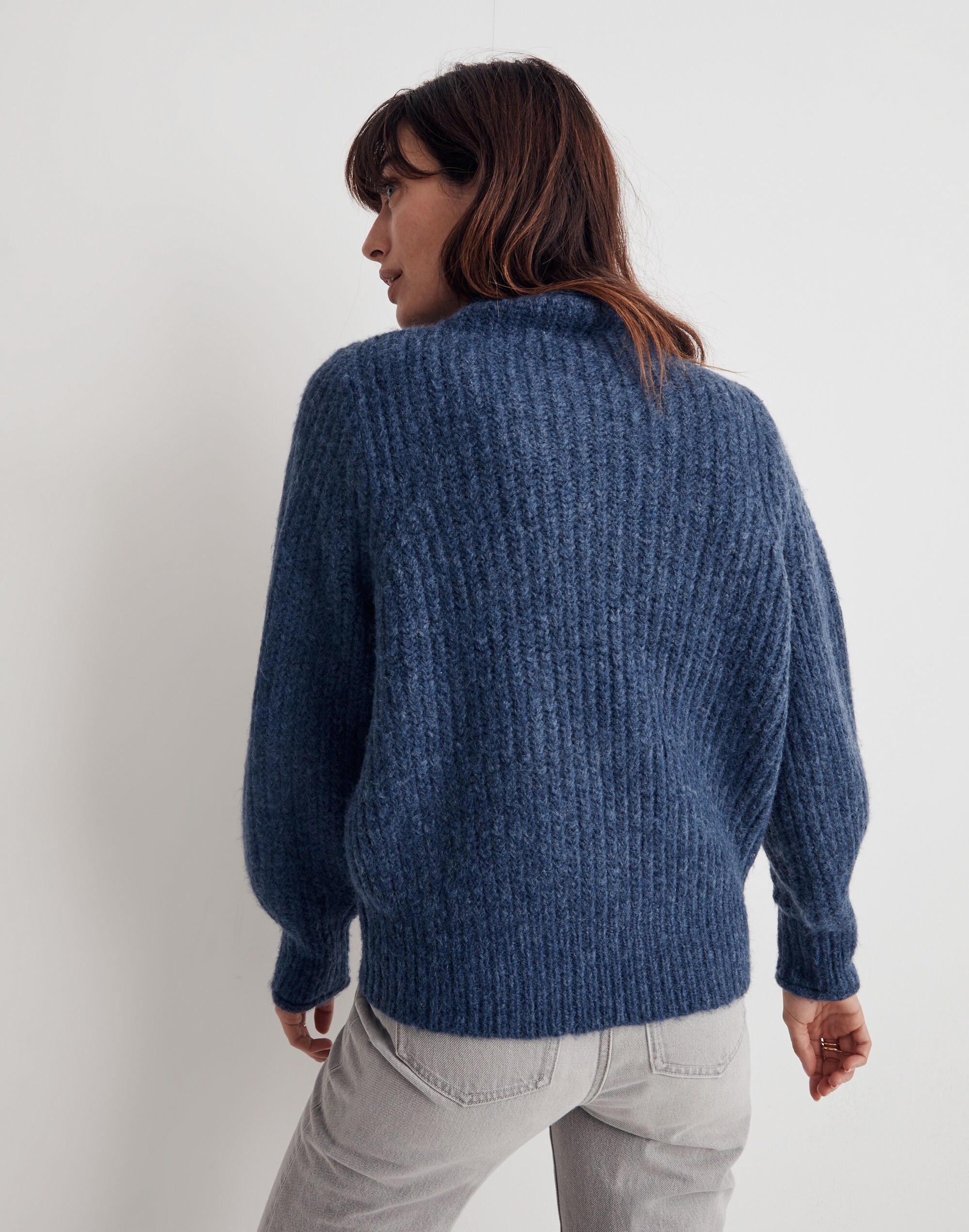 Loretto Mockneck Pullover Sweater