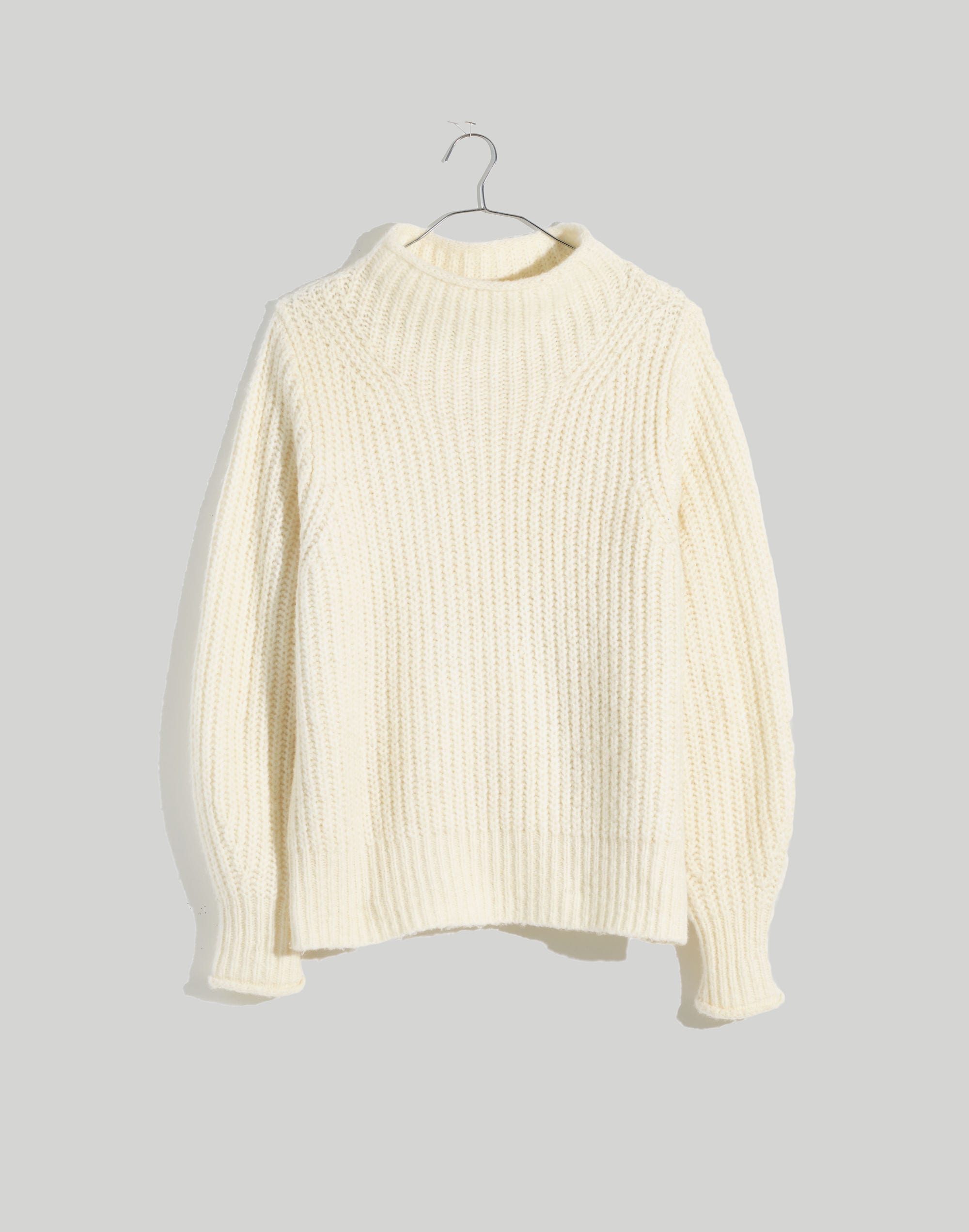 Loretto Mockneck Pullover Sweater | Madewell