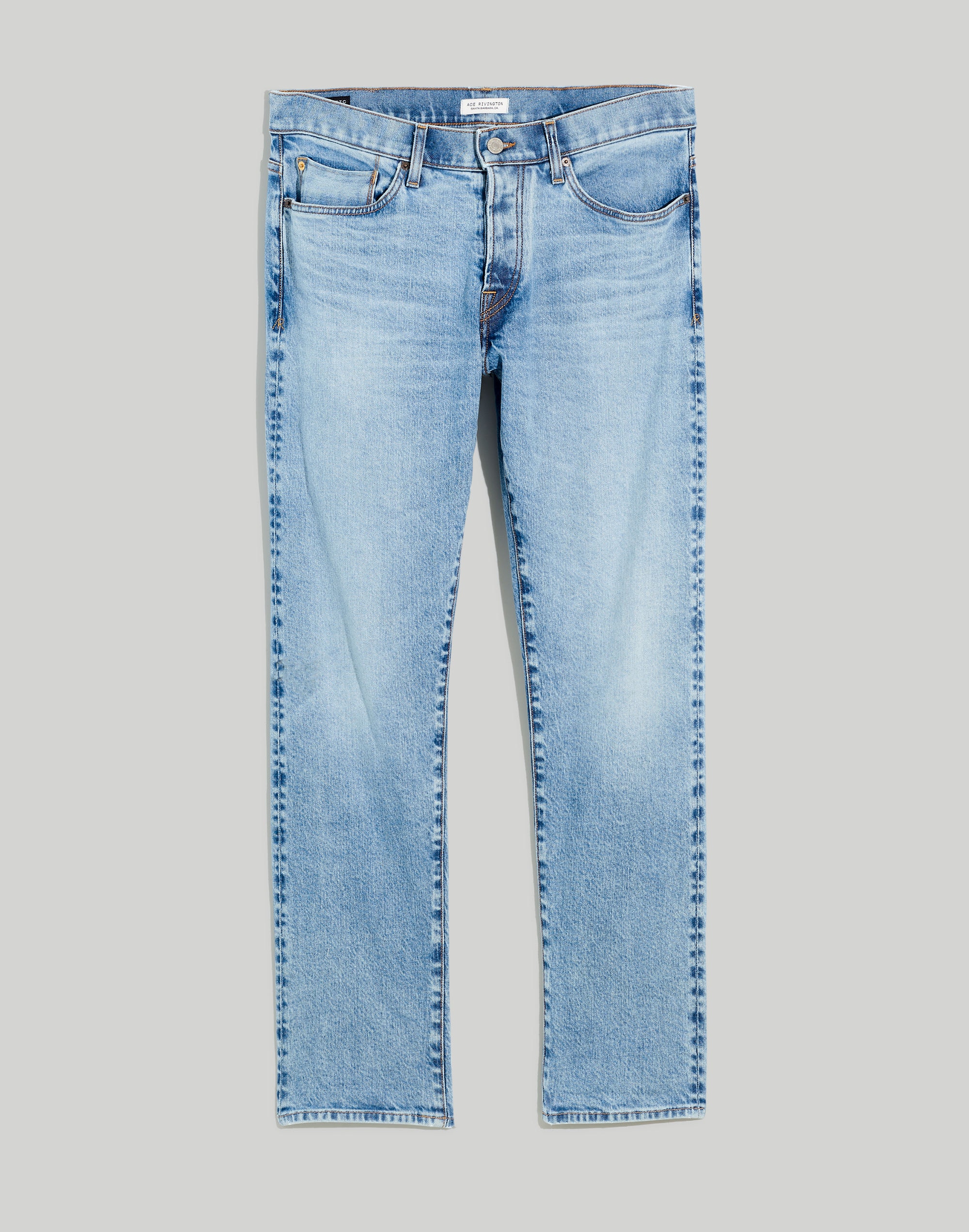 Madewell x Ace Rivington Slim Jeans |