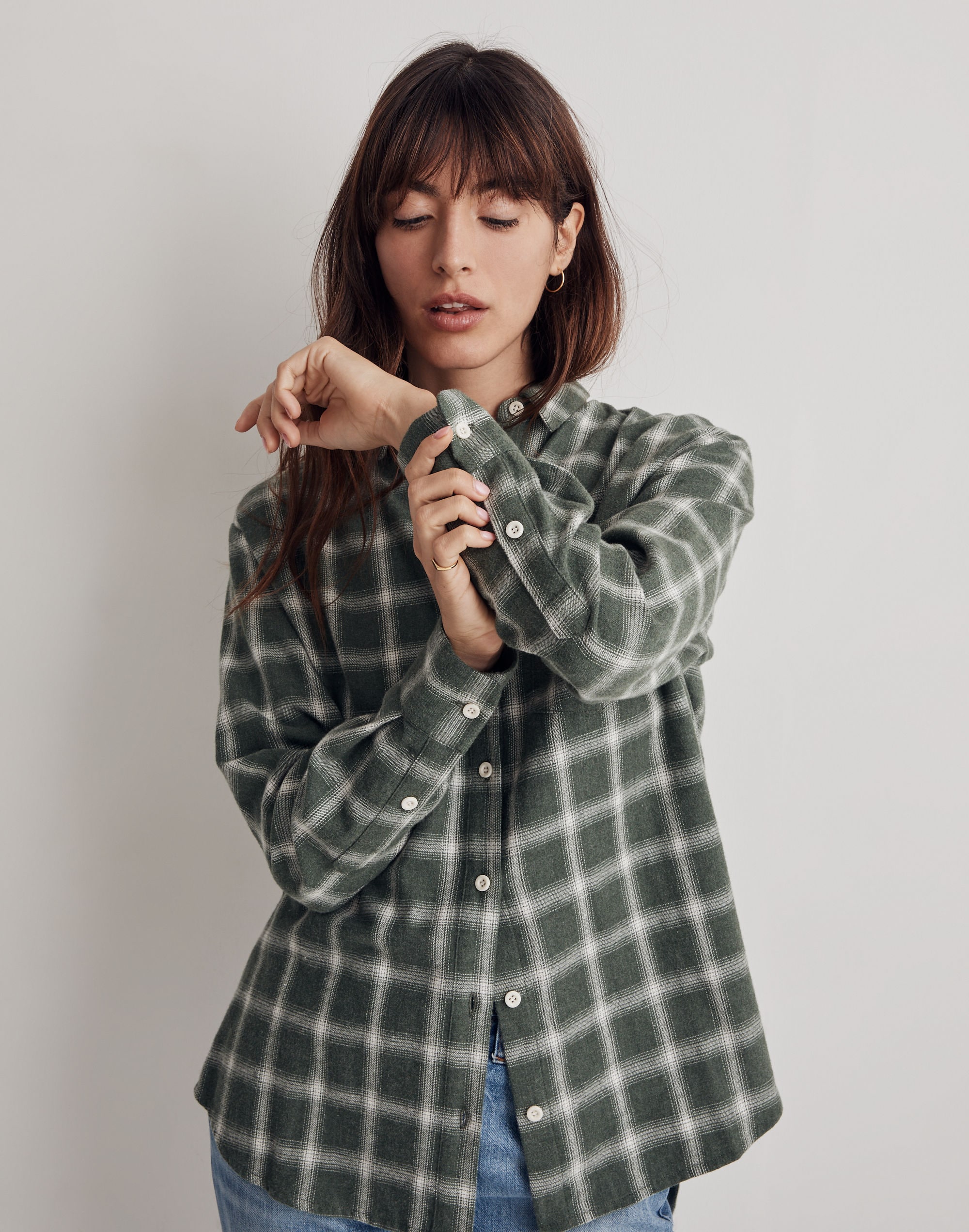 Oversized Ex-Boyfriend Shirt Delford Plaid | Madewell