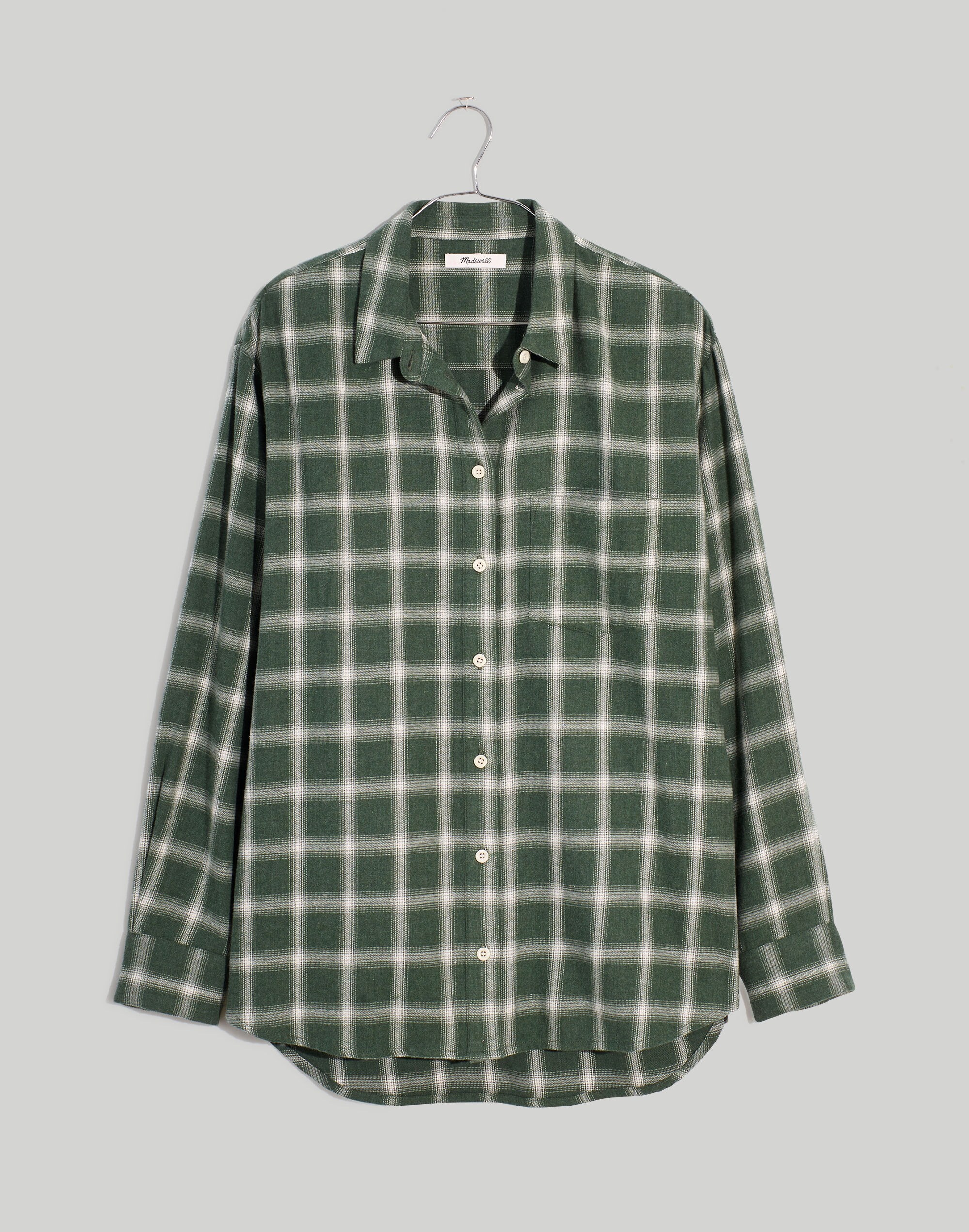 Oversized Ex-Boyfriend Shirt Delford Plaid | Madewell