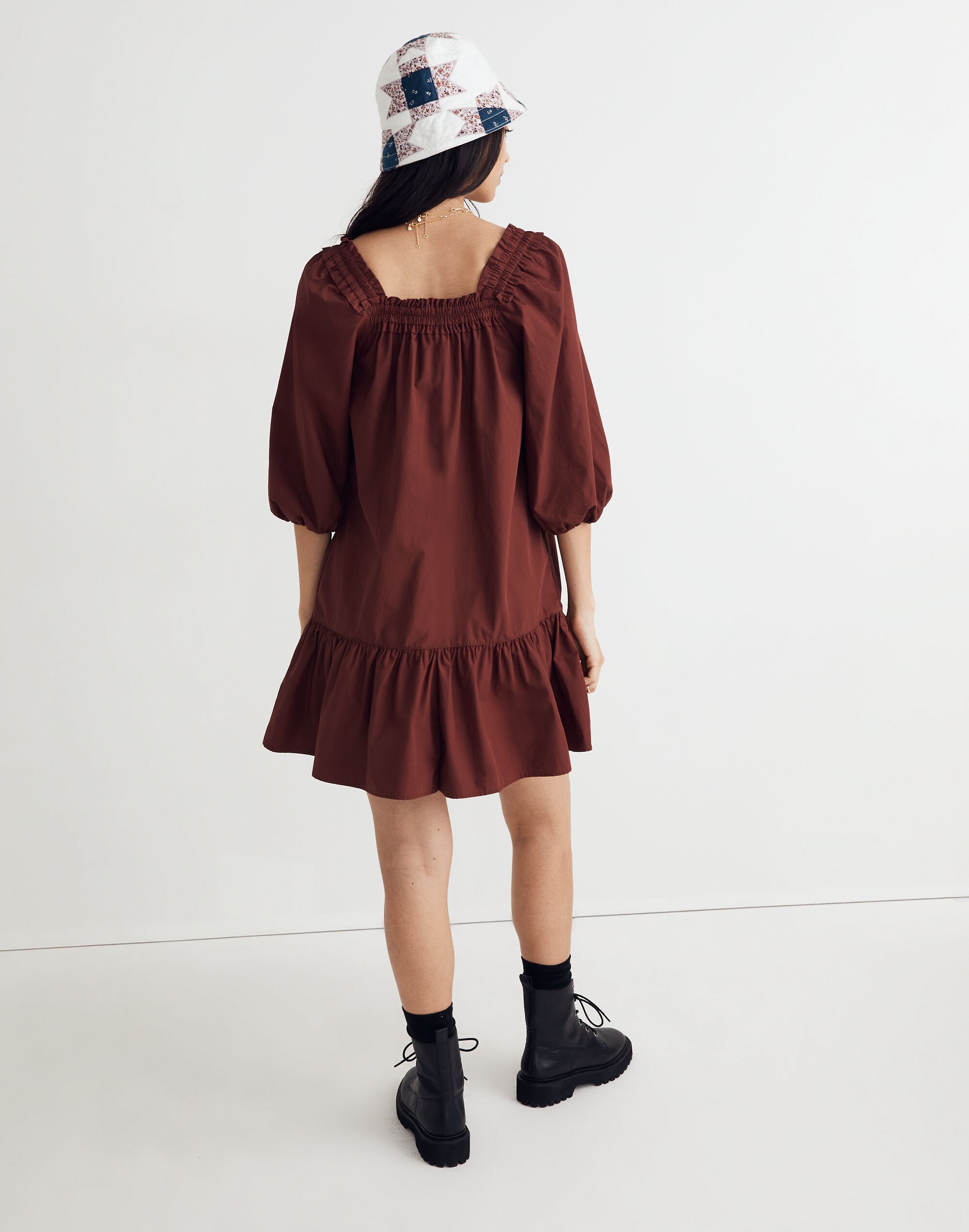 Poplin Mini Dress | Madewell