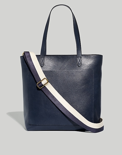 Madewell The Zip-top Medium Transport Tote: Webbing Strap Edition