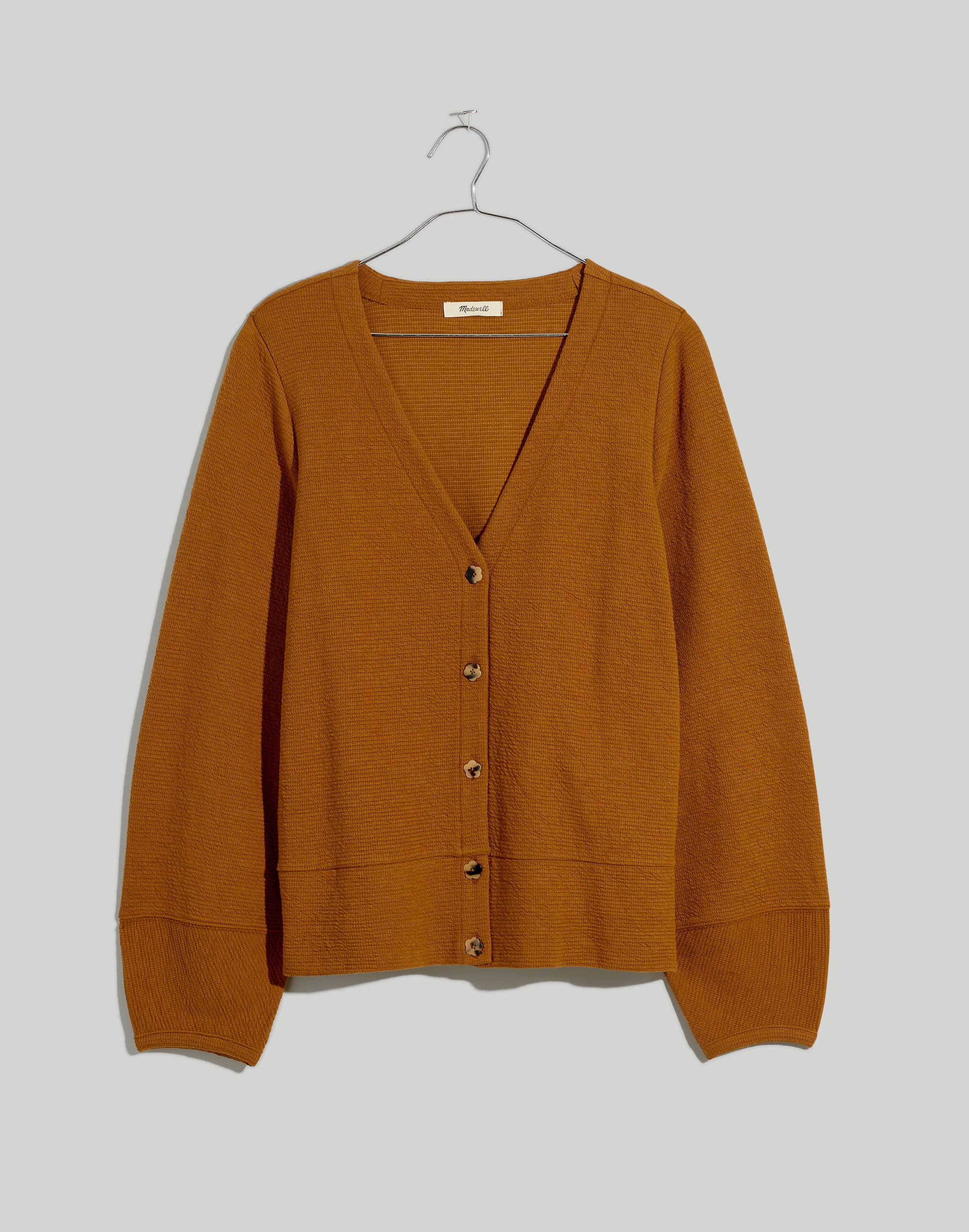 Pieced-Sleeve Cardigan | Madewell