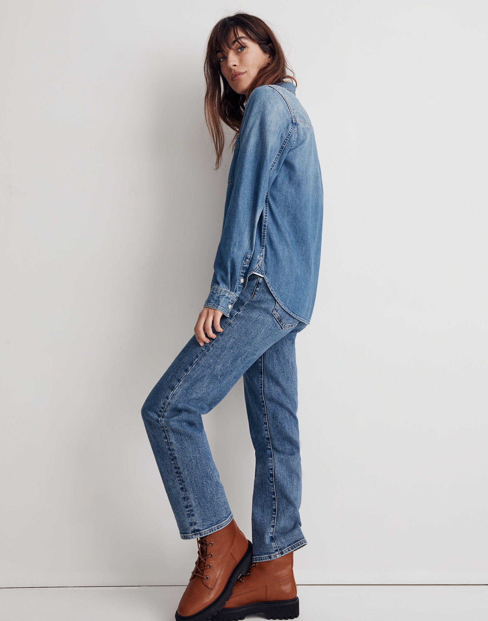 Denim Button-Up Shirt: Selvedge Edition | Madewell