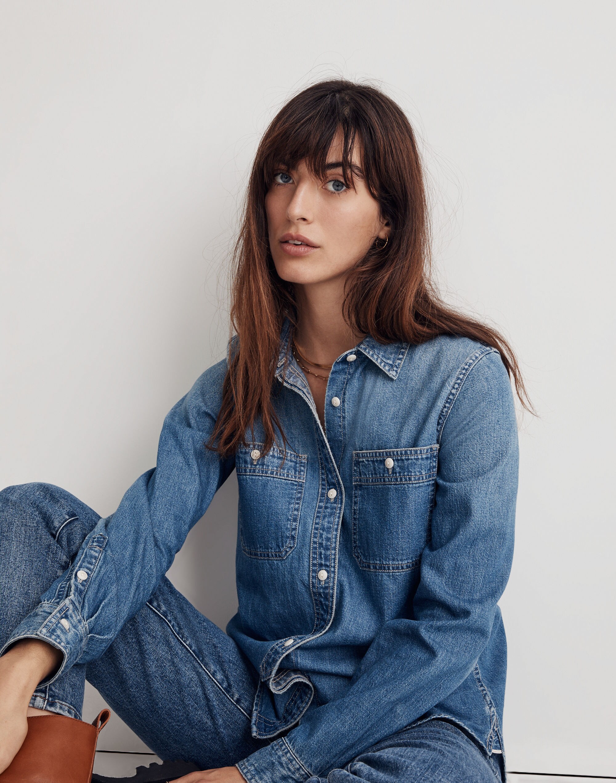 Denim Button-Up Shirt: Selvedge Edition | Madewell