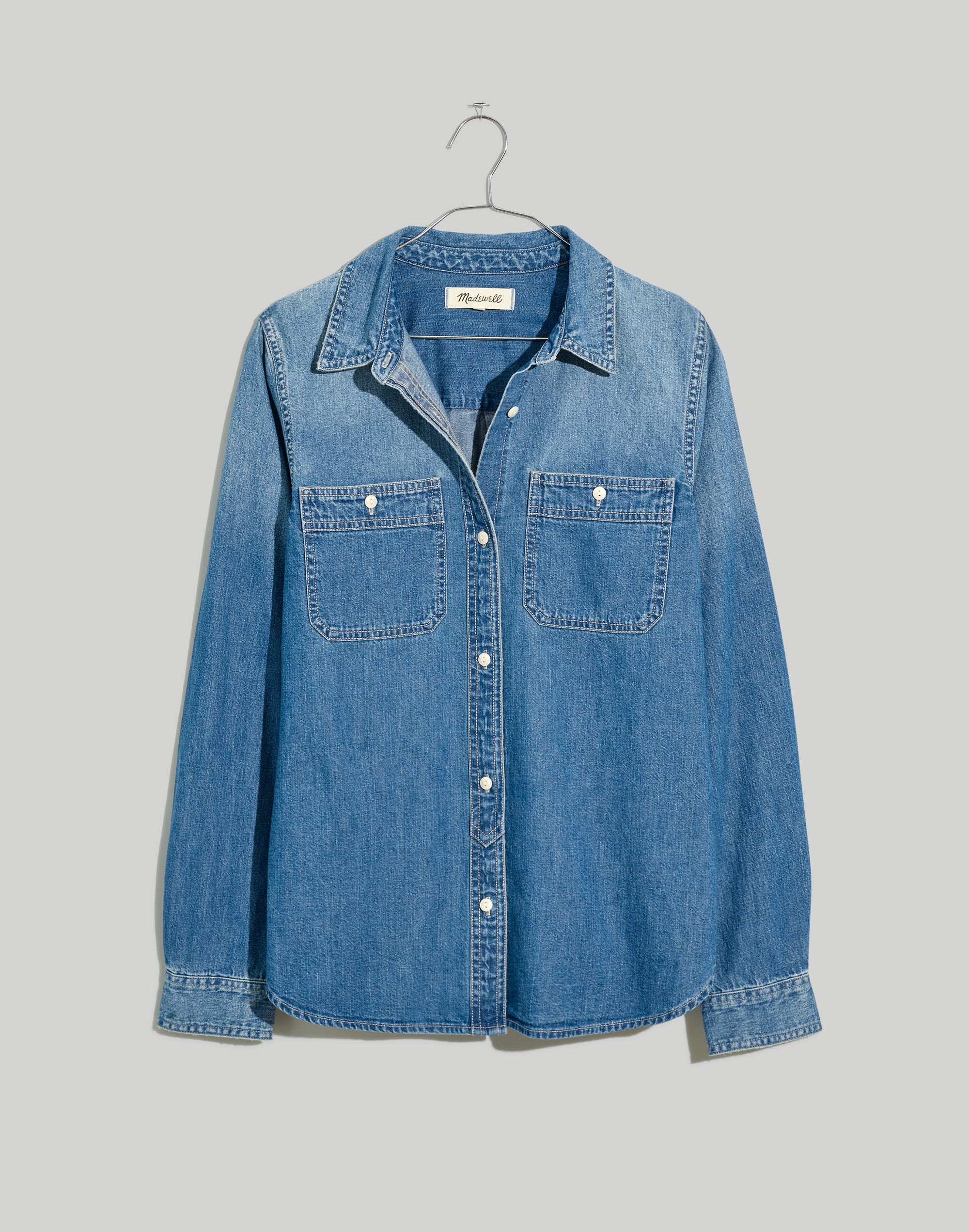 Denim Button-Up Shirt: Selvedge Edition | Madewell