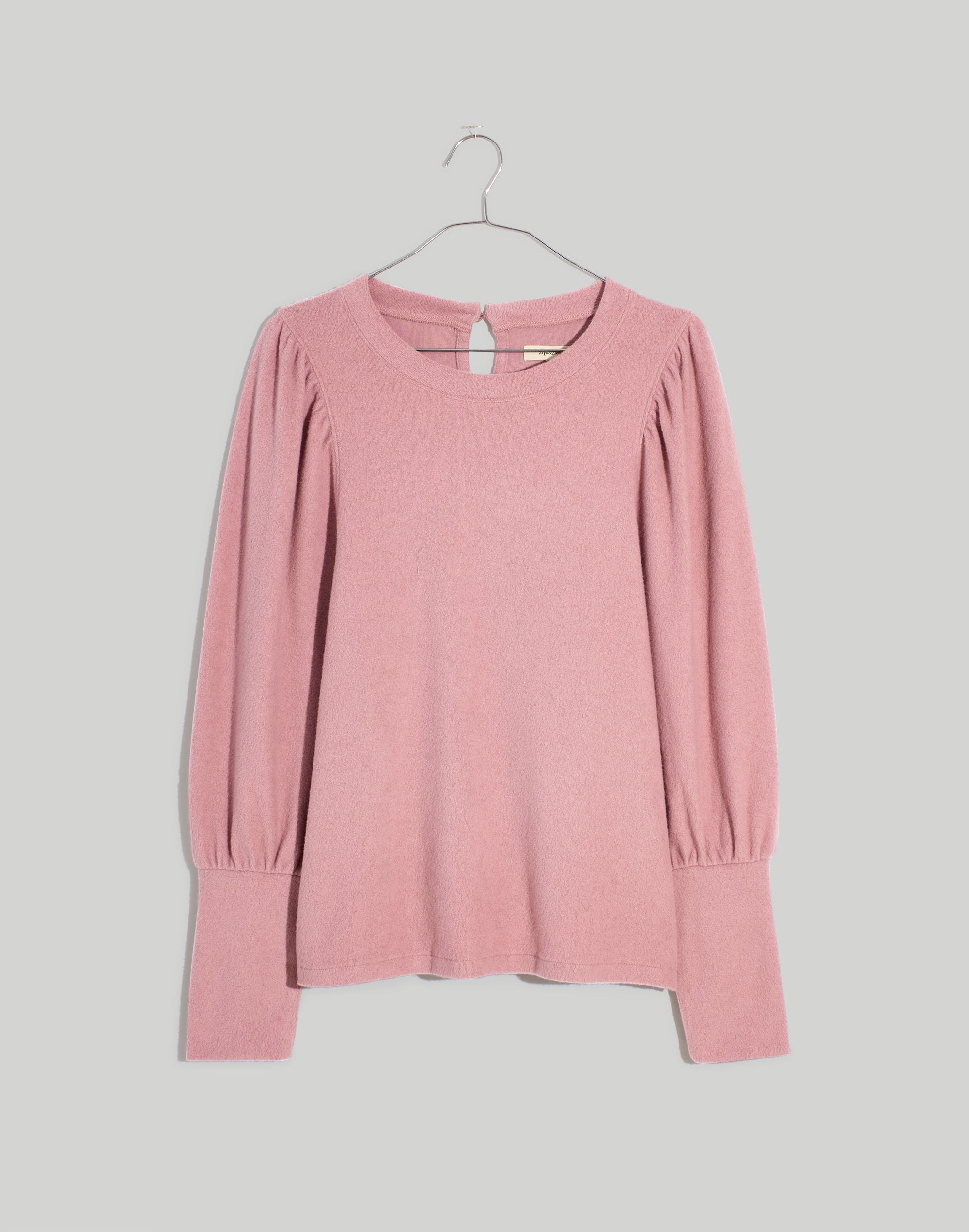 Plus Brushed Puff-Sleeve Top | Madewell