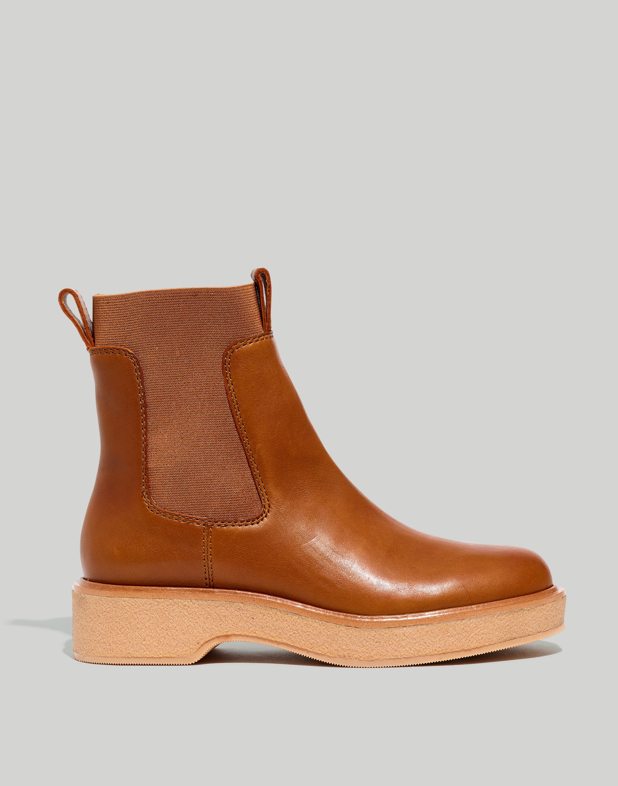 The Camryn Chelsea Boot Leather