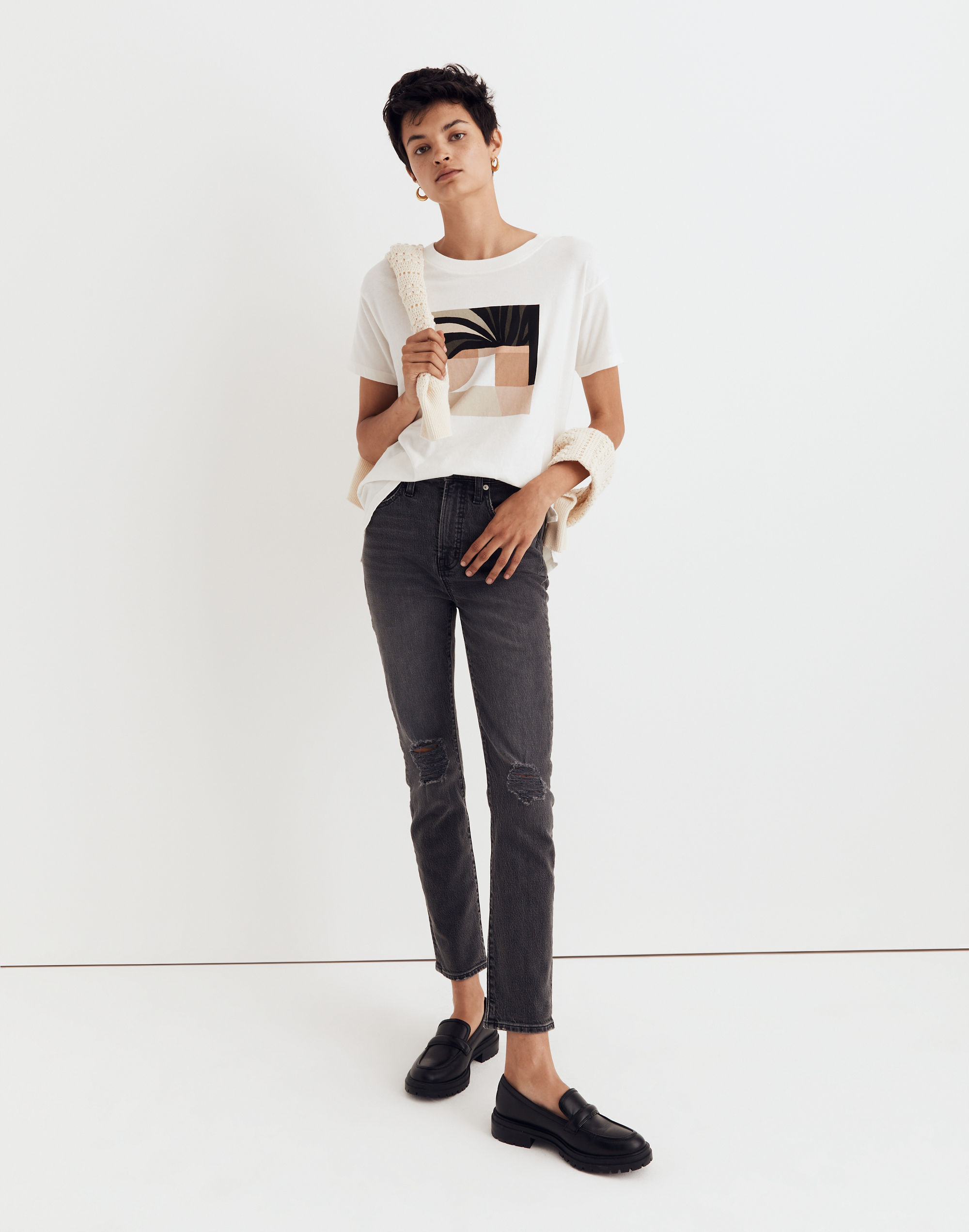 Madewell x Kit Agar Oversized Tee |