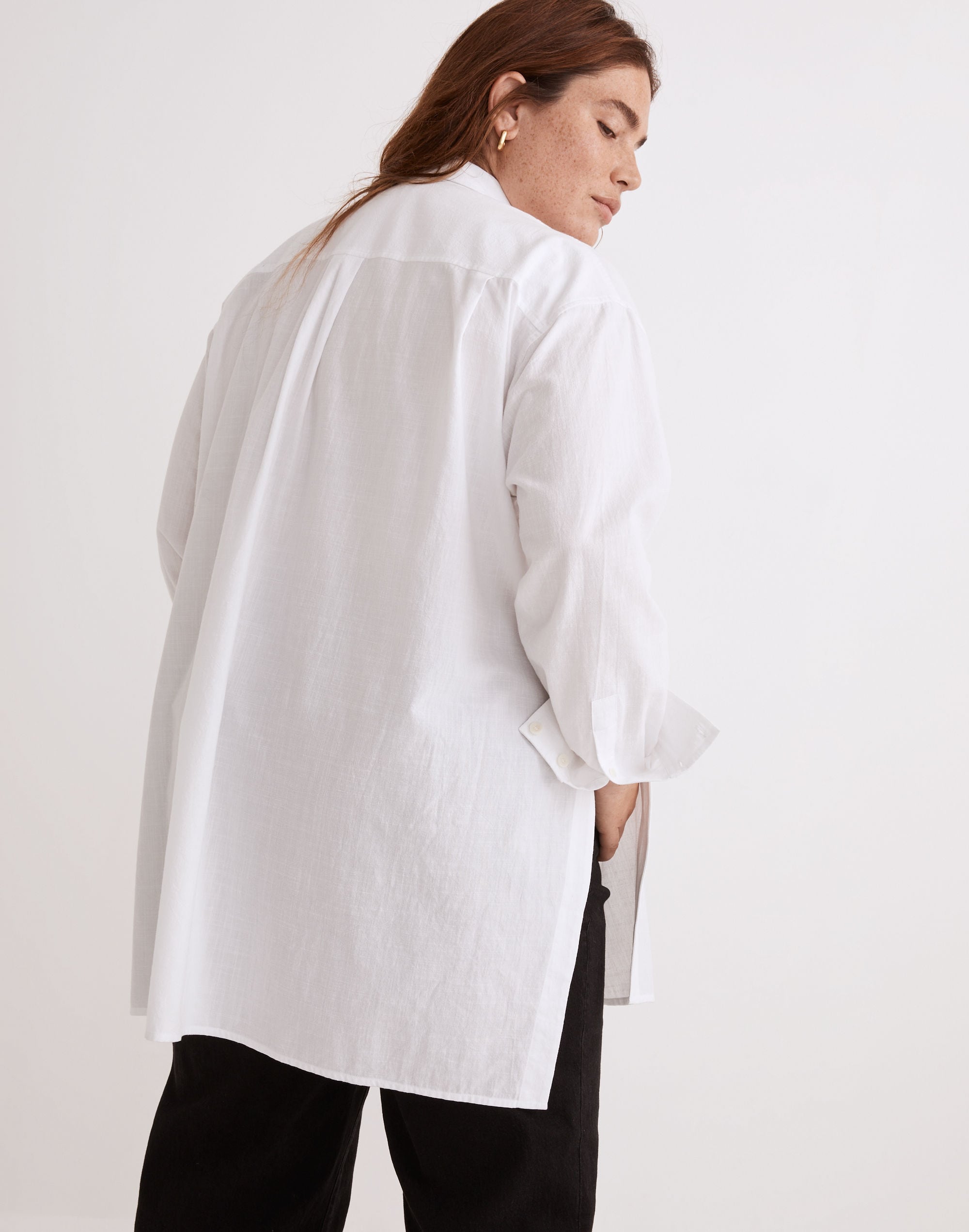 Plus Oversized Ex-Boyfriend Tunic Shirt | Madewell