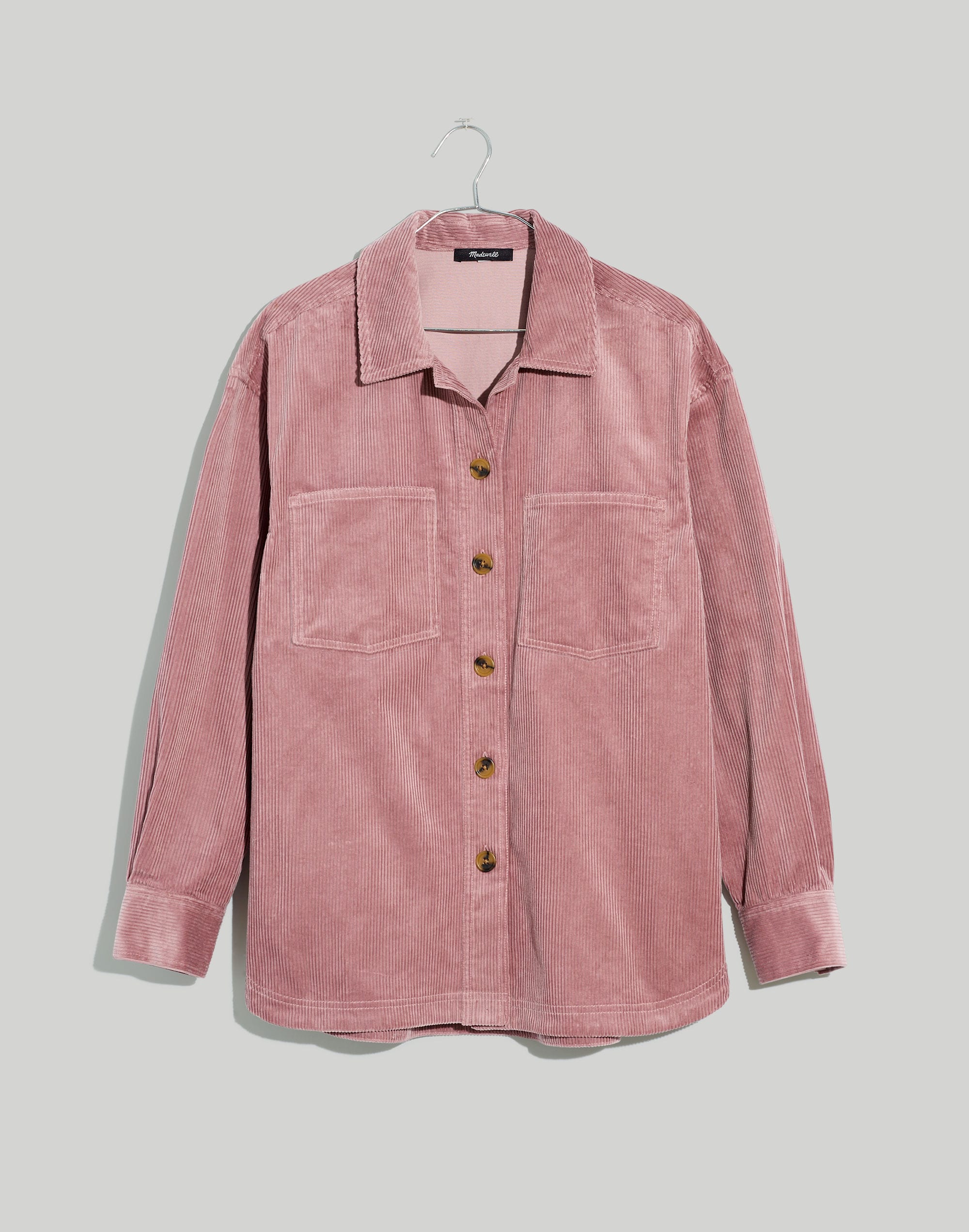 Plus Corduroy Kentwood Oversized Shirt-Jacket | Madewell