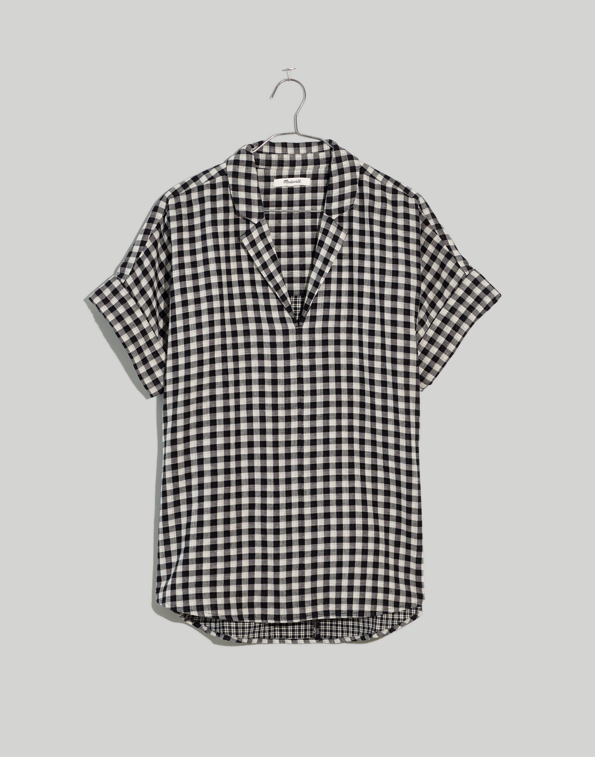 Plus Swenson Popover Shirt in Double-Faced Gingham | Madewell