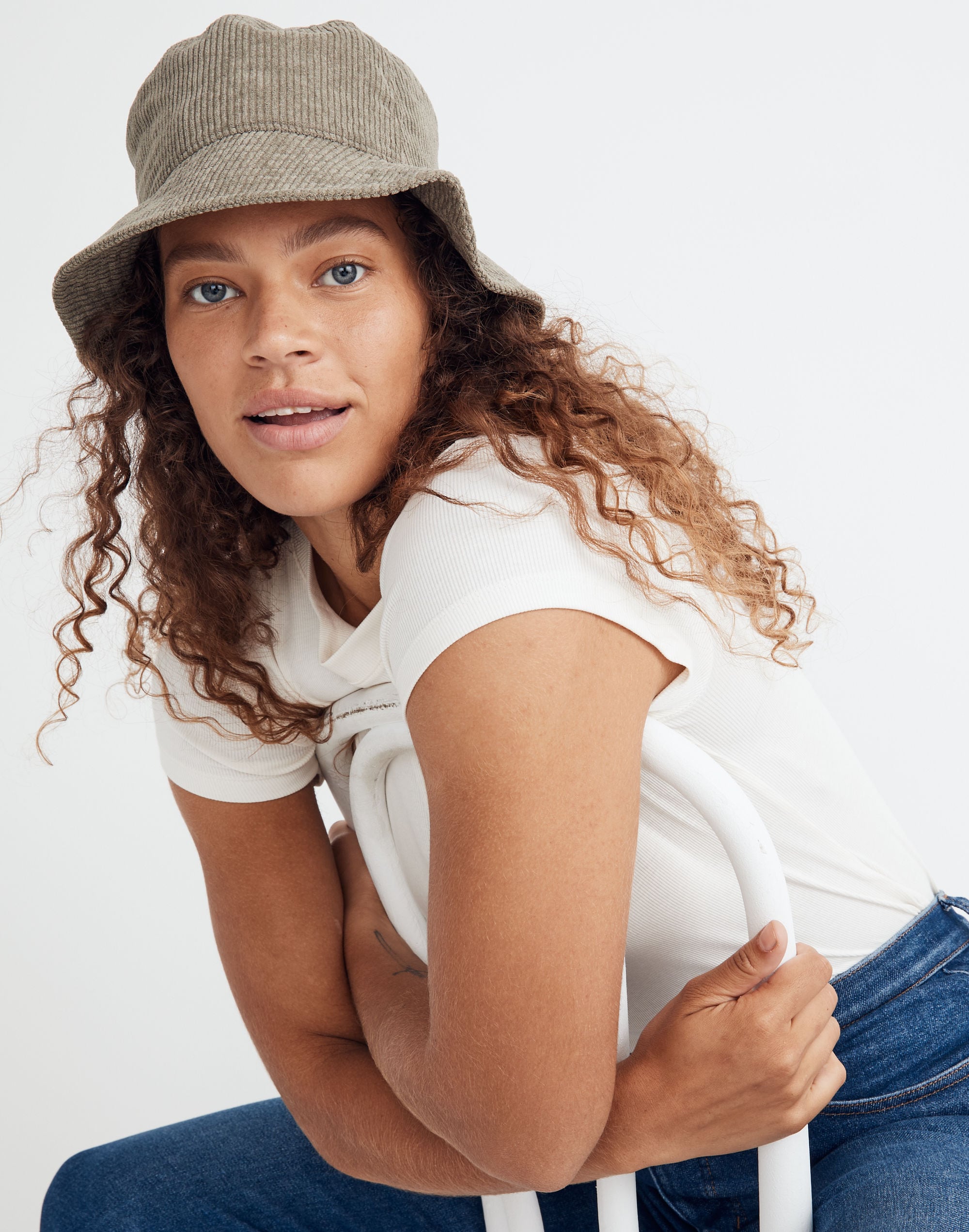 Corduroy Bucket Hat | Madewell